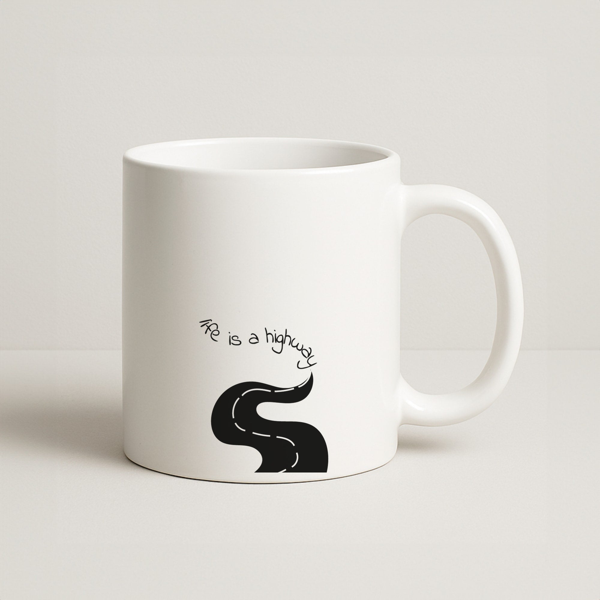 Life Is A Highway - Cars Coffee Mug