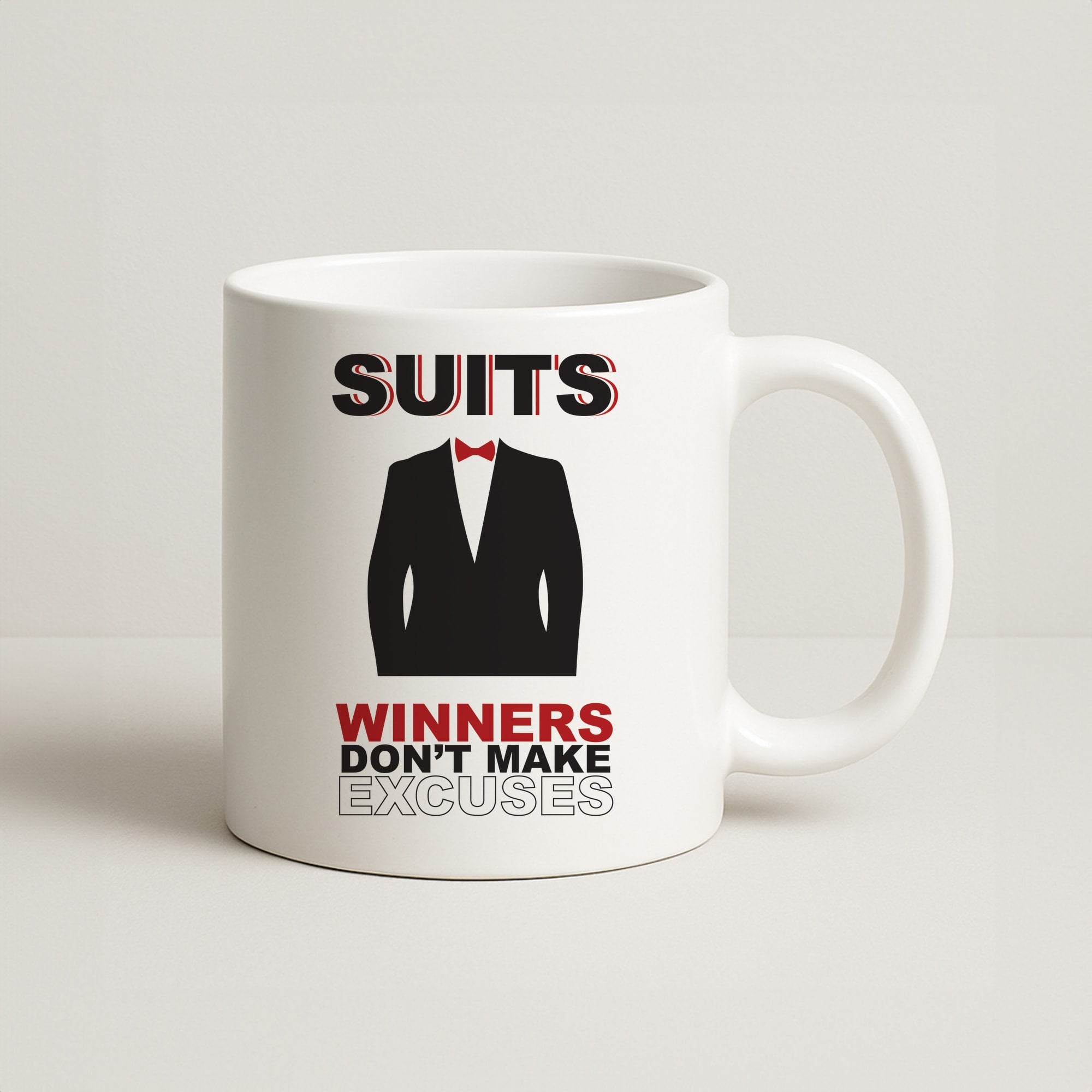 Winners Don't Make Excuses Coffee Mug