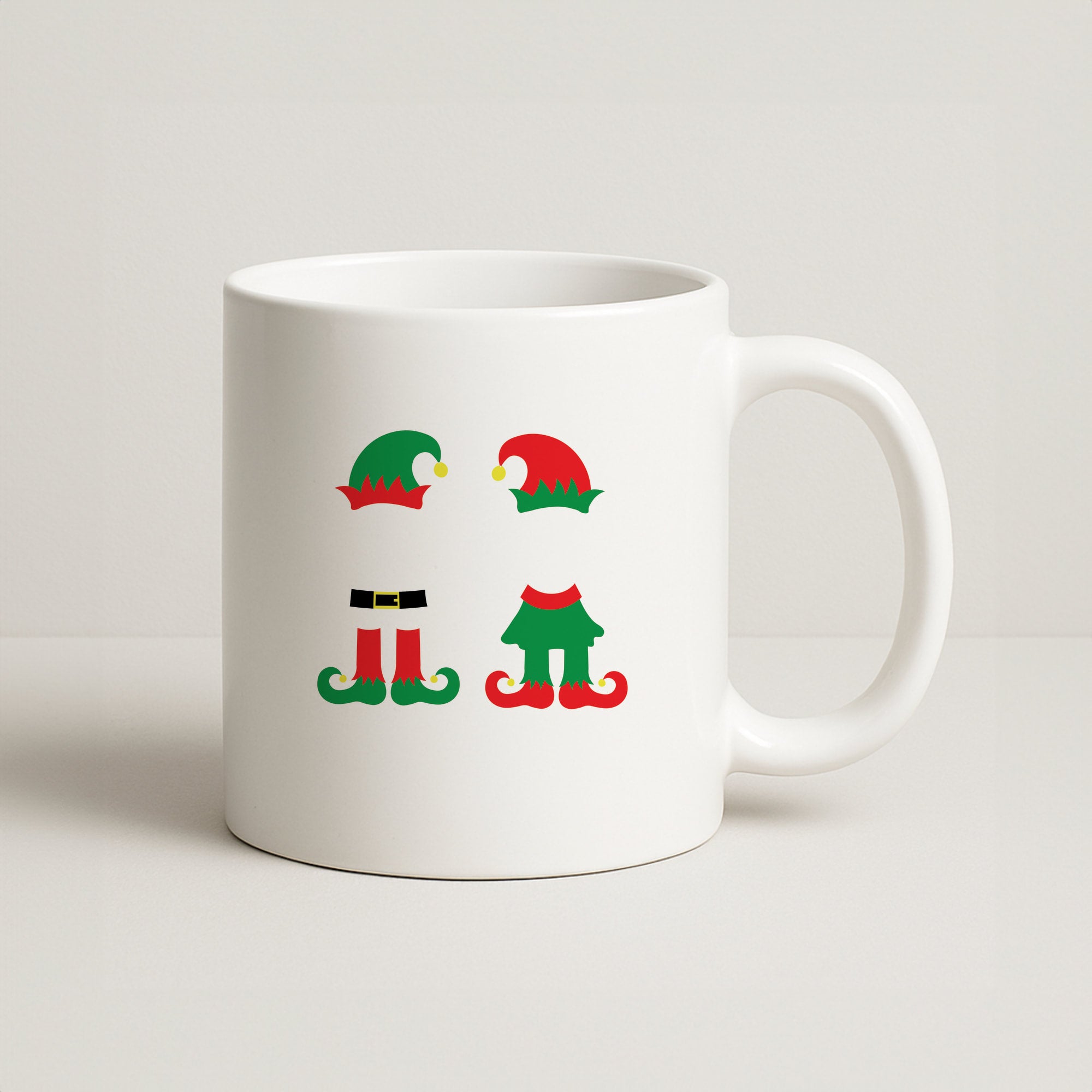 Elf Body - Christmas Coffee Mug