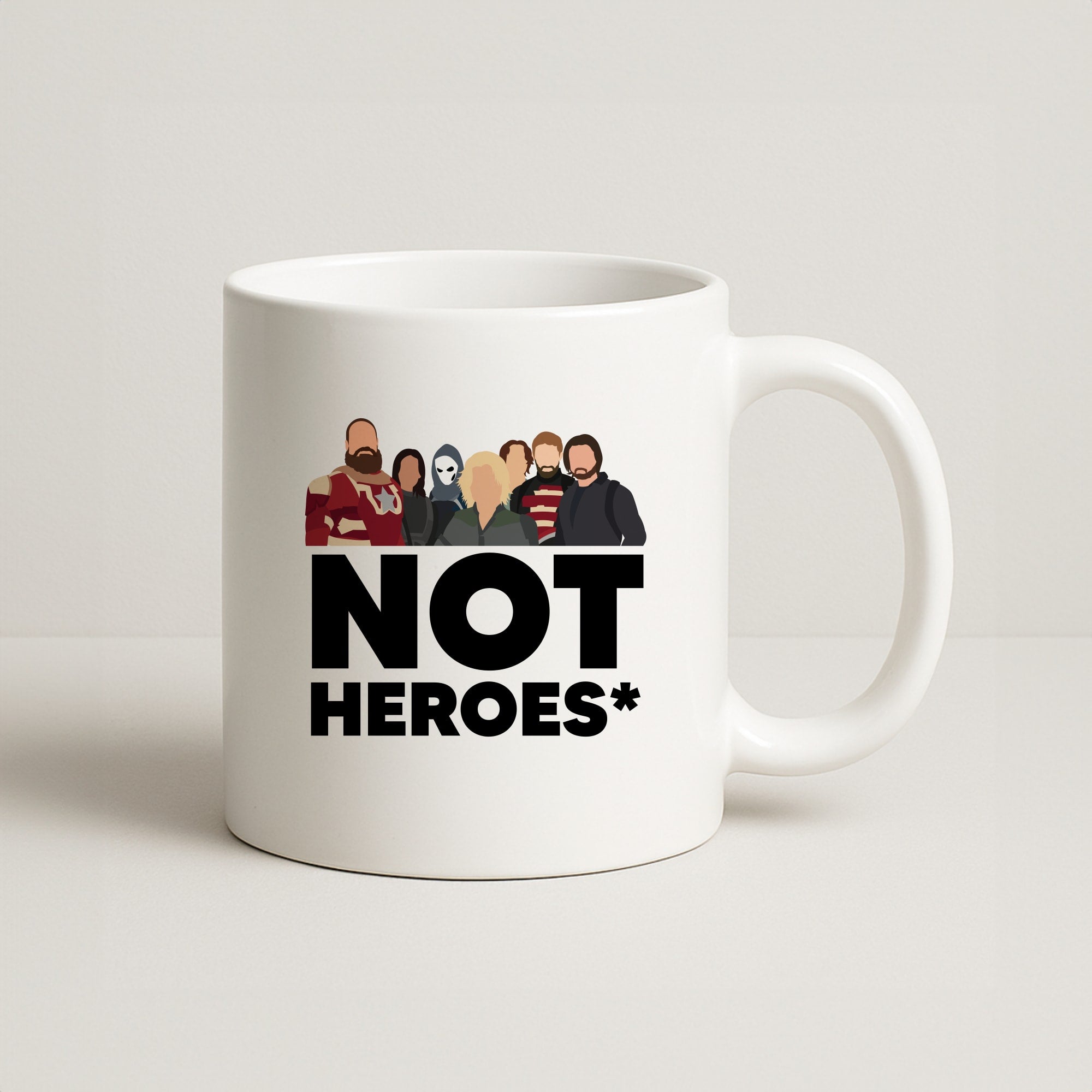 Not Heroes Coffee Mug