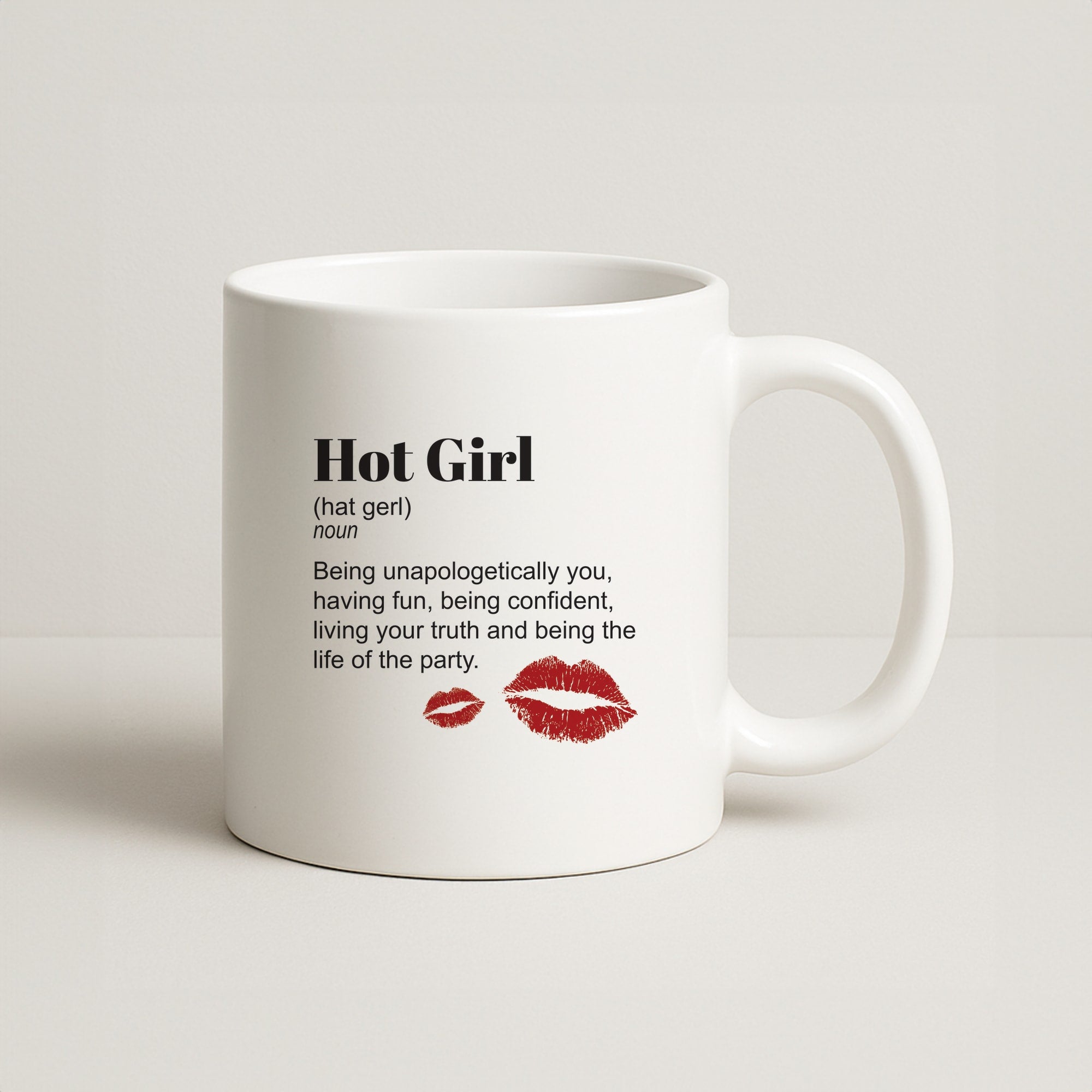 Hot Girl Dictionary Definition Coffee Mug