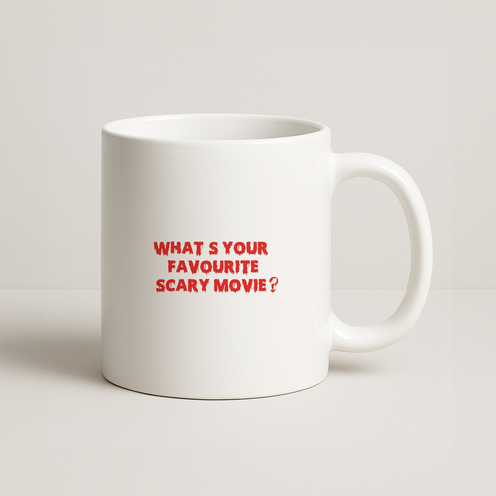What's Your Favourite Scary Movie - Scream Coffee Mug