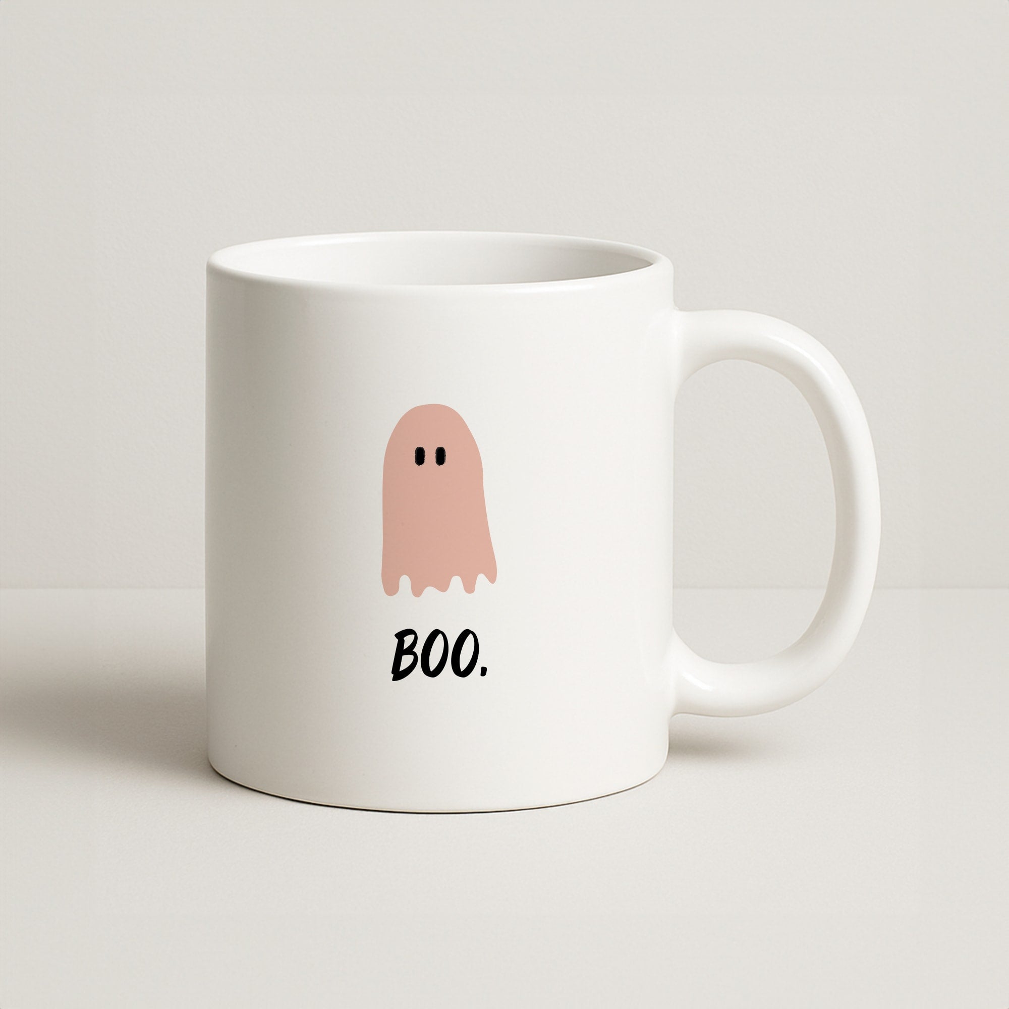 Boo - Ghost Halloween Coffee Mug