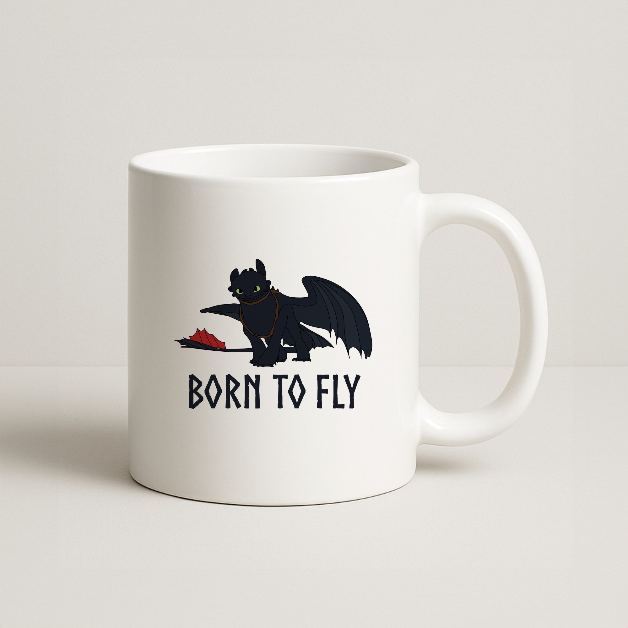Dragon Born To Fly Coffee Mug