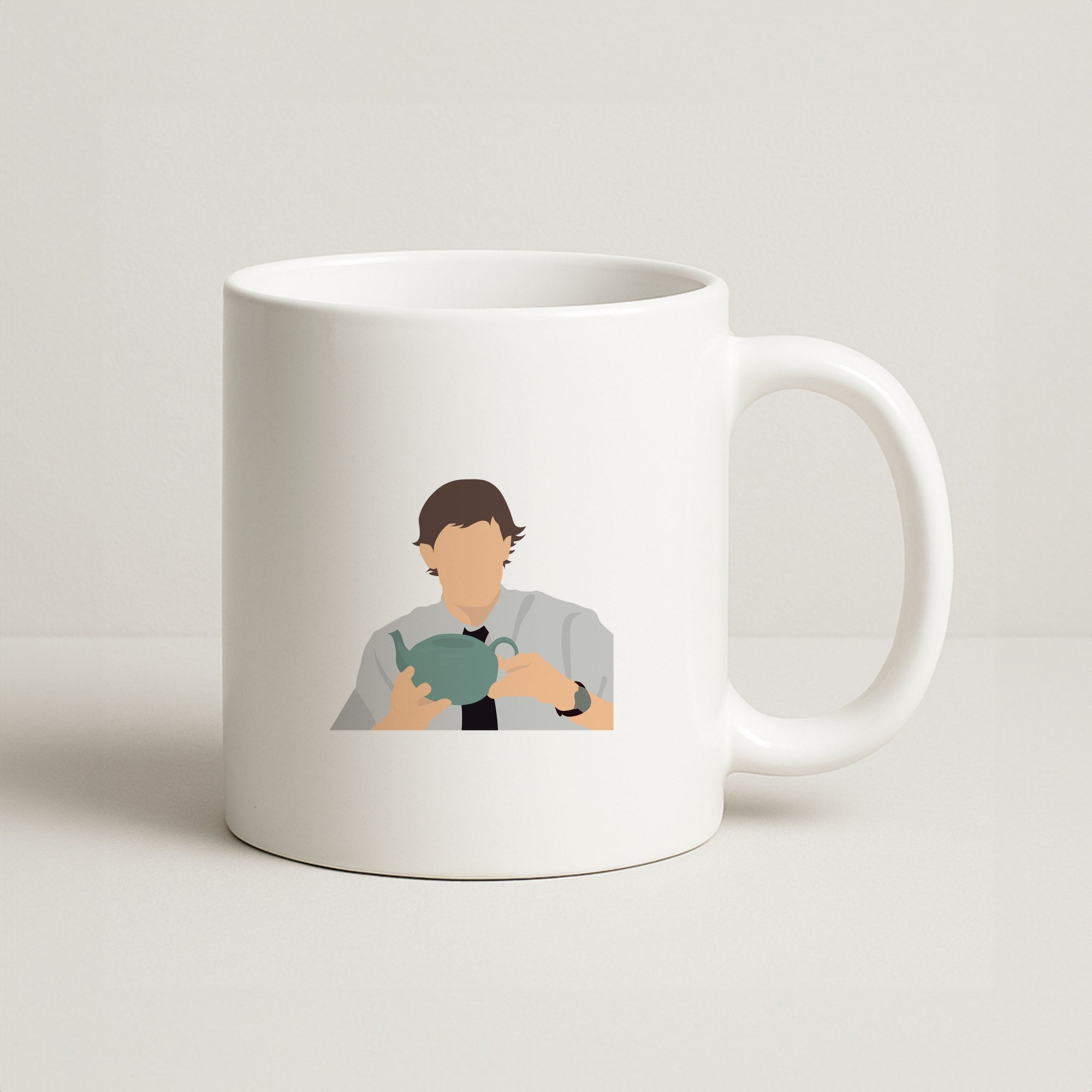 Jim's Tea Pot For Pam Coffee Mug