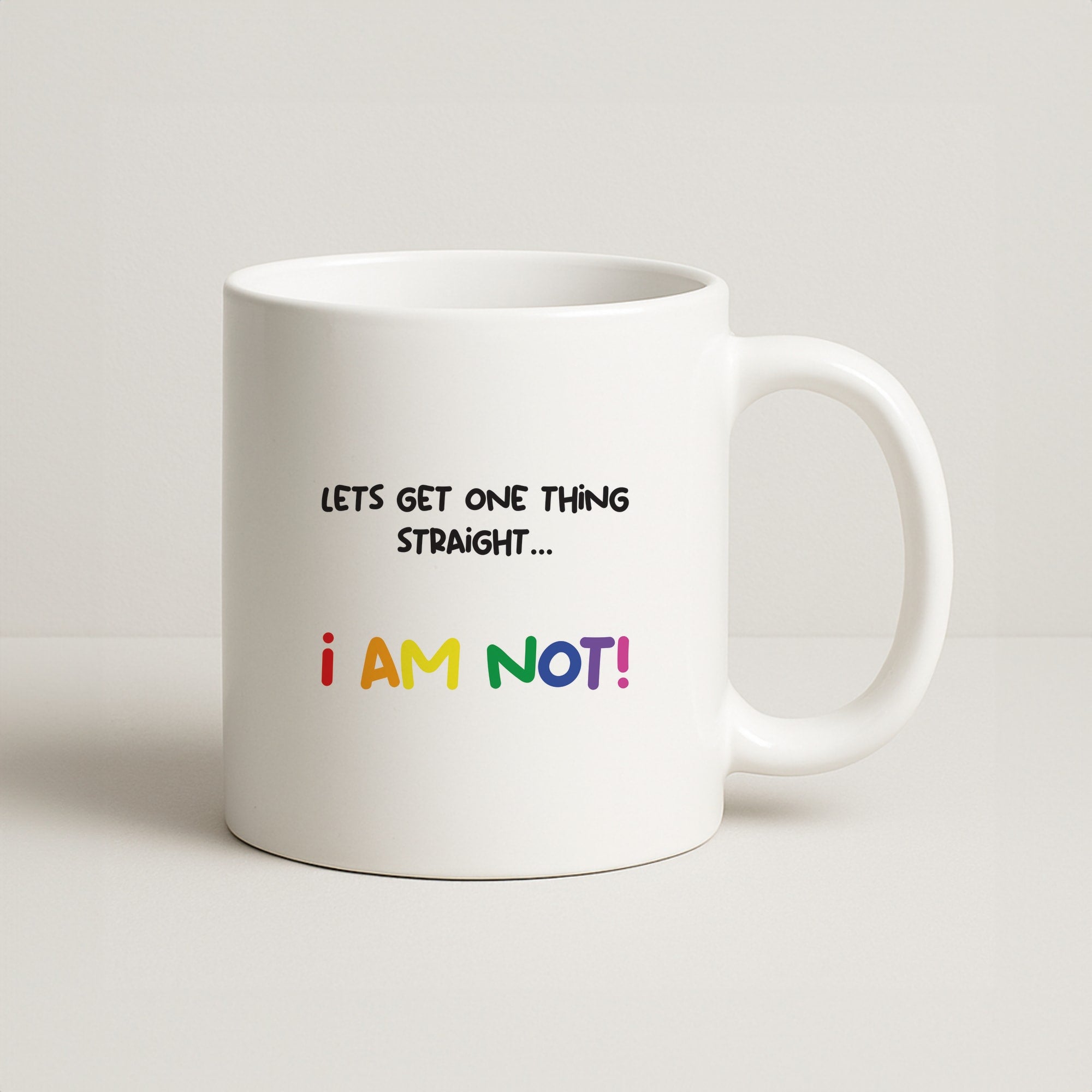 I Am Not - Pride Coffee Mug