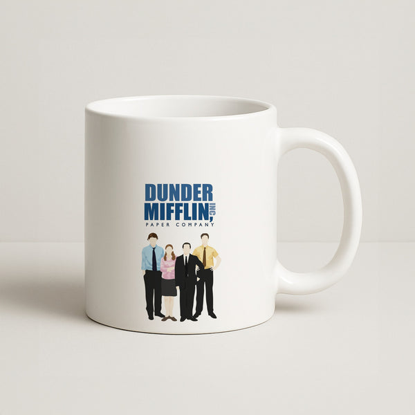 Office Cartoon - Dunder Mifflin Coffee Mug