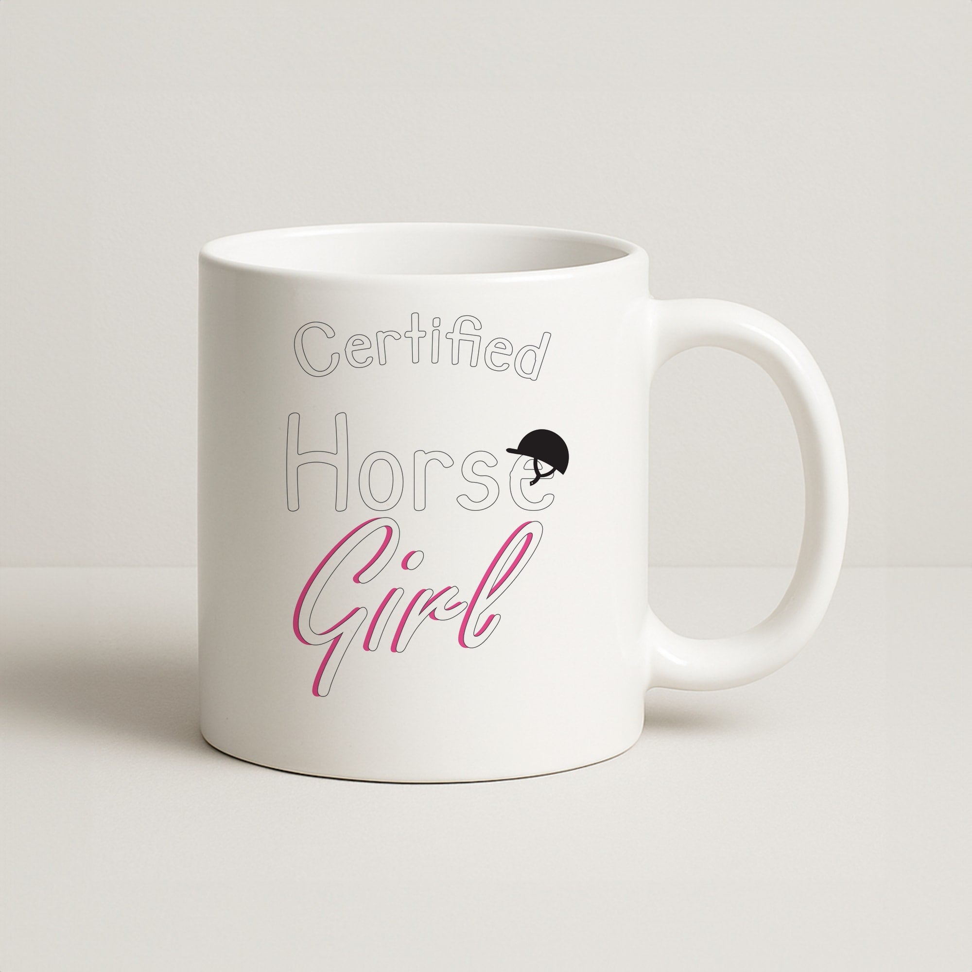 Certified Horse Girl - Horses Coffee Mug