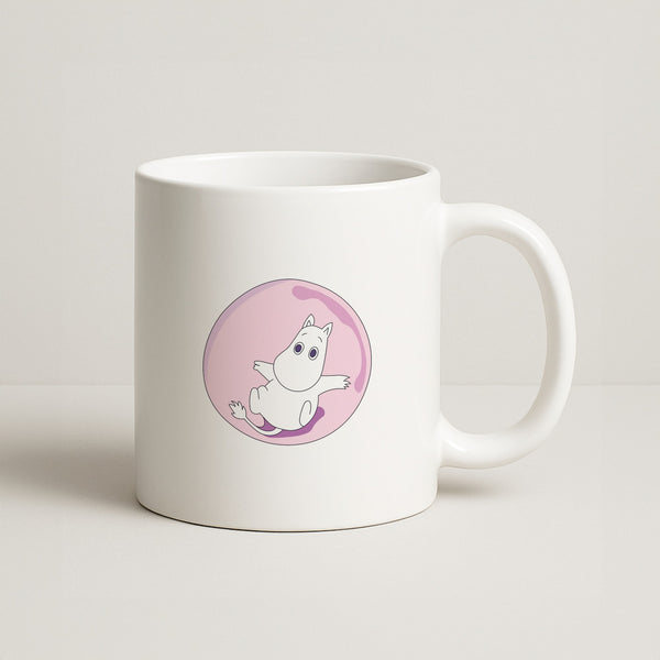 Moomin In A Pink Bubble Coffee Mug
