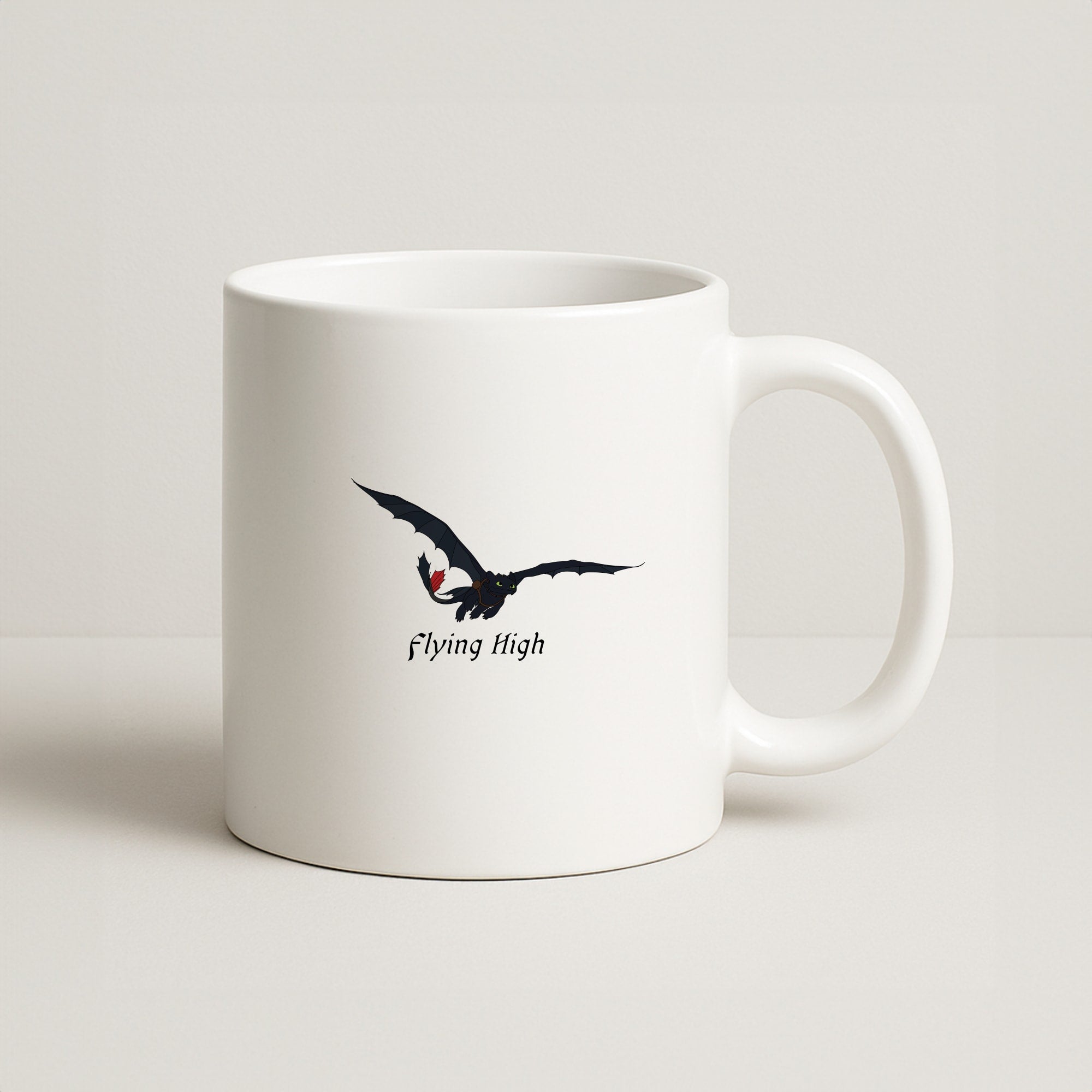 Dragon Flying High Coffee Mug