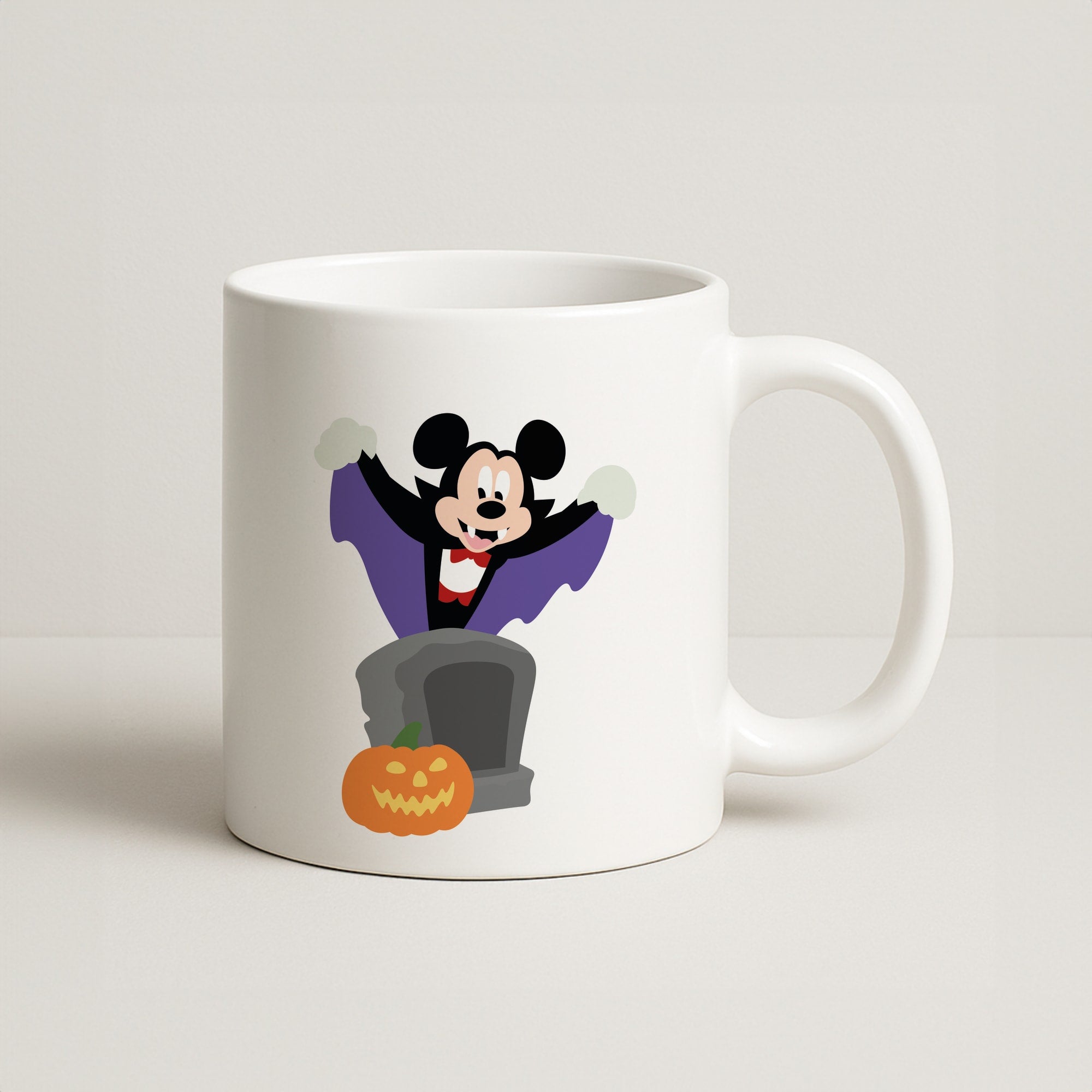 Vampire Mouse Halloween Coffee Mug