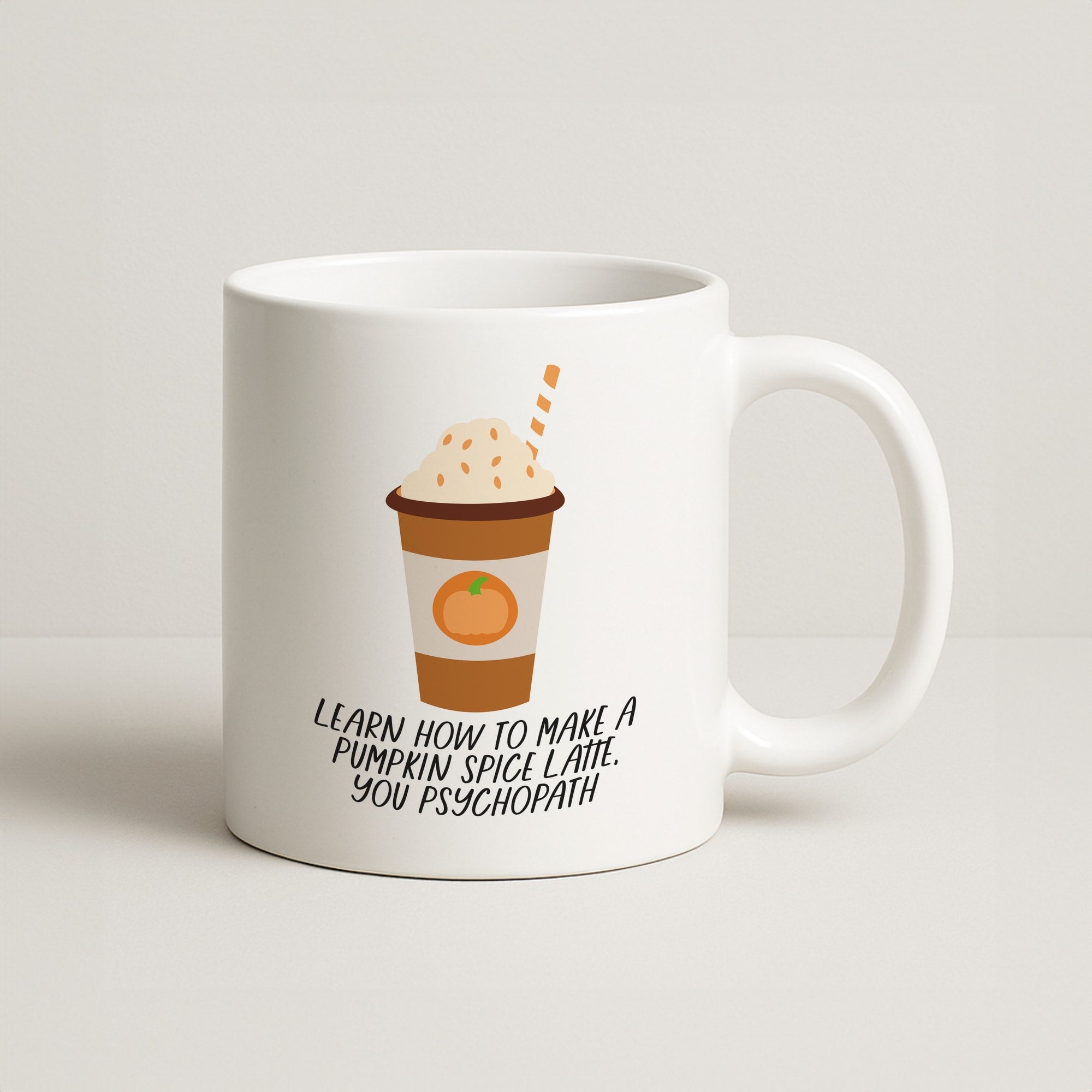 Learn How To Make A Pumpkin Spice Latte - Halloween Queens Coffee Mug