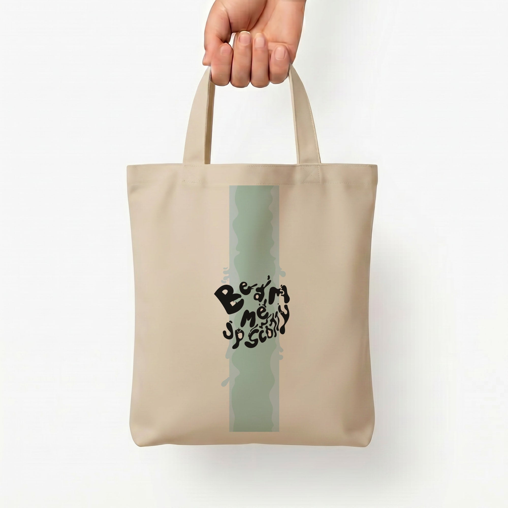 Beam me up Scotty Tote Bag — Natural / Small