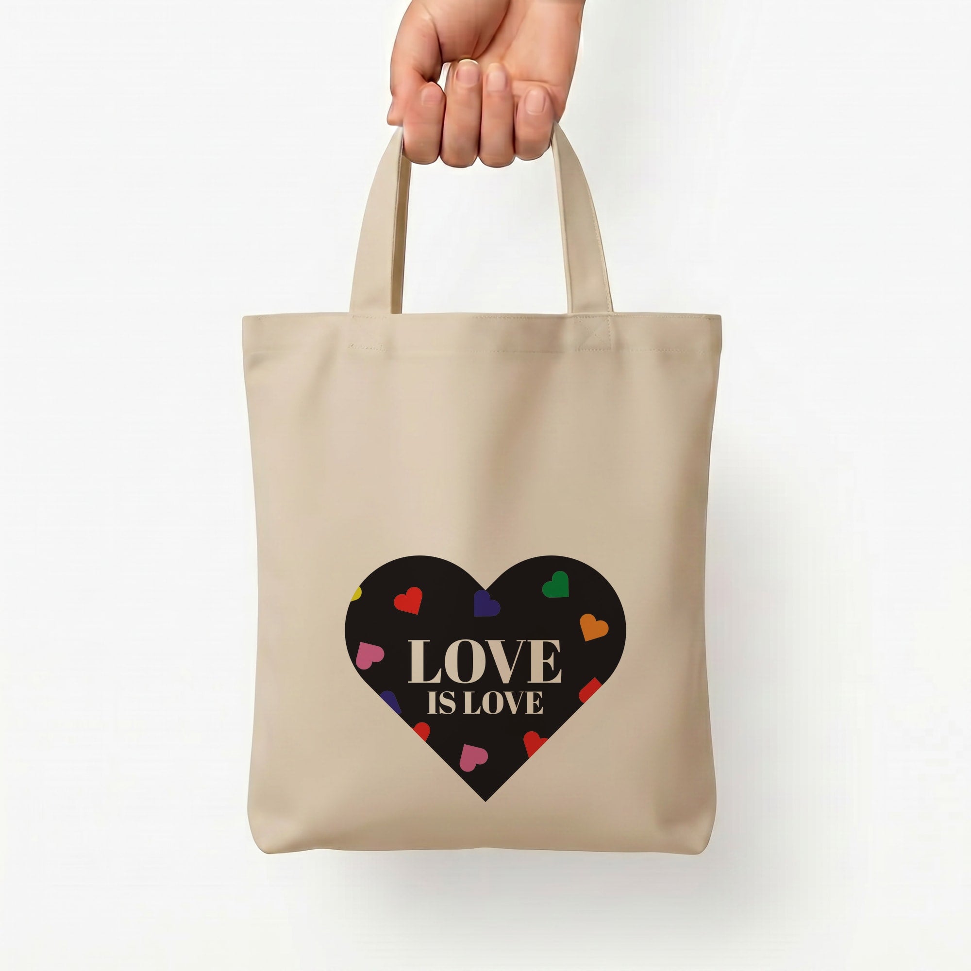 Love Is Love - Pride Tote Bag — Natural / Small