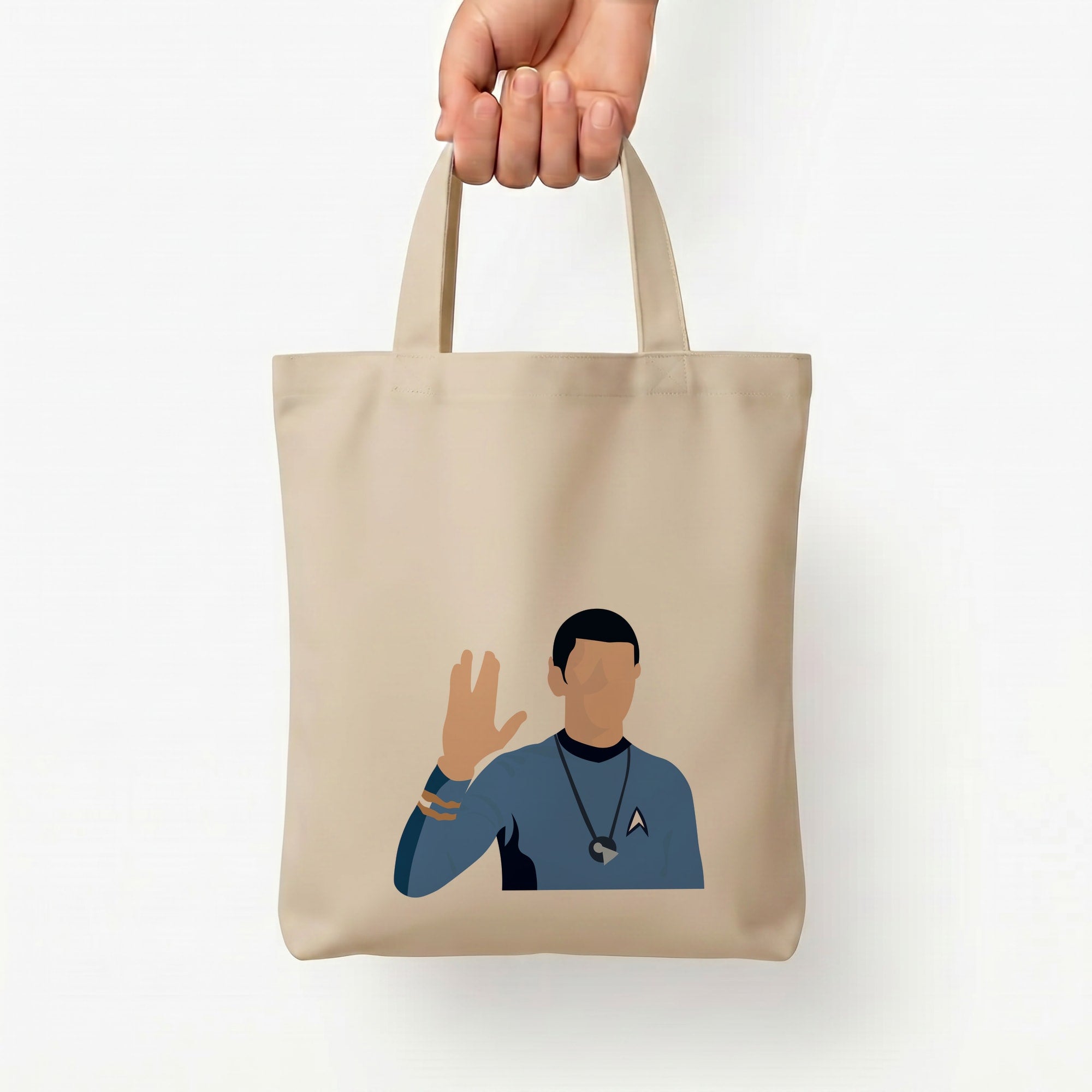 Spock Tote Bag — Natural / Small