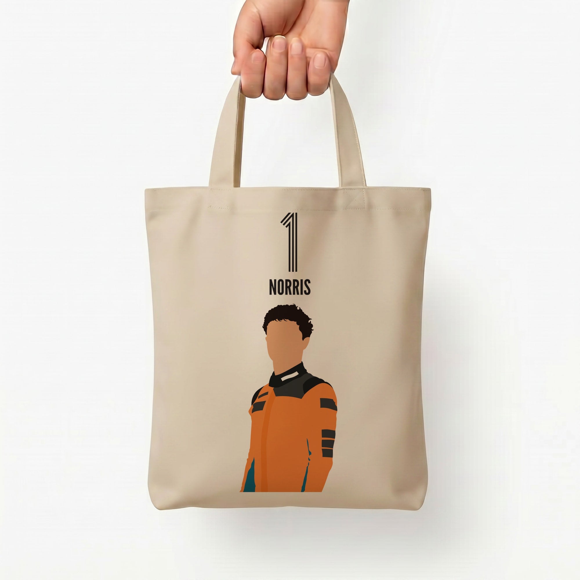 Norris 2026 Tote Bag — Natural / Small