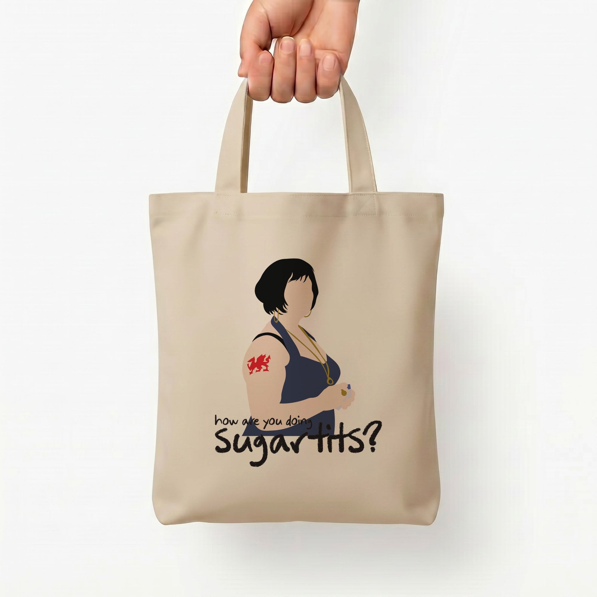 How You Doing? Tote Bag — Natural / Small