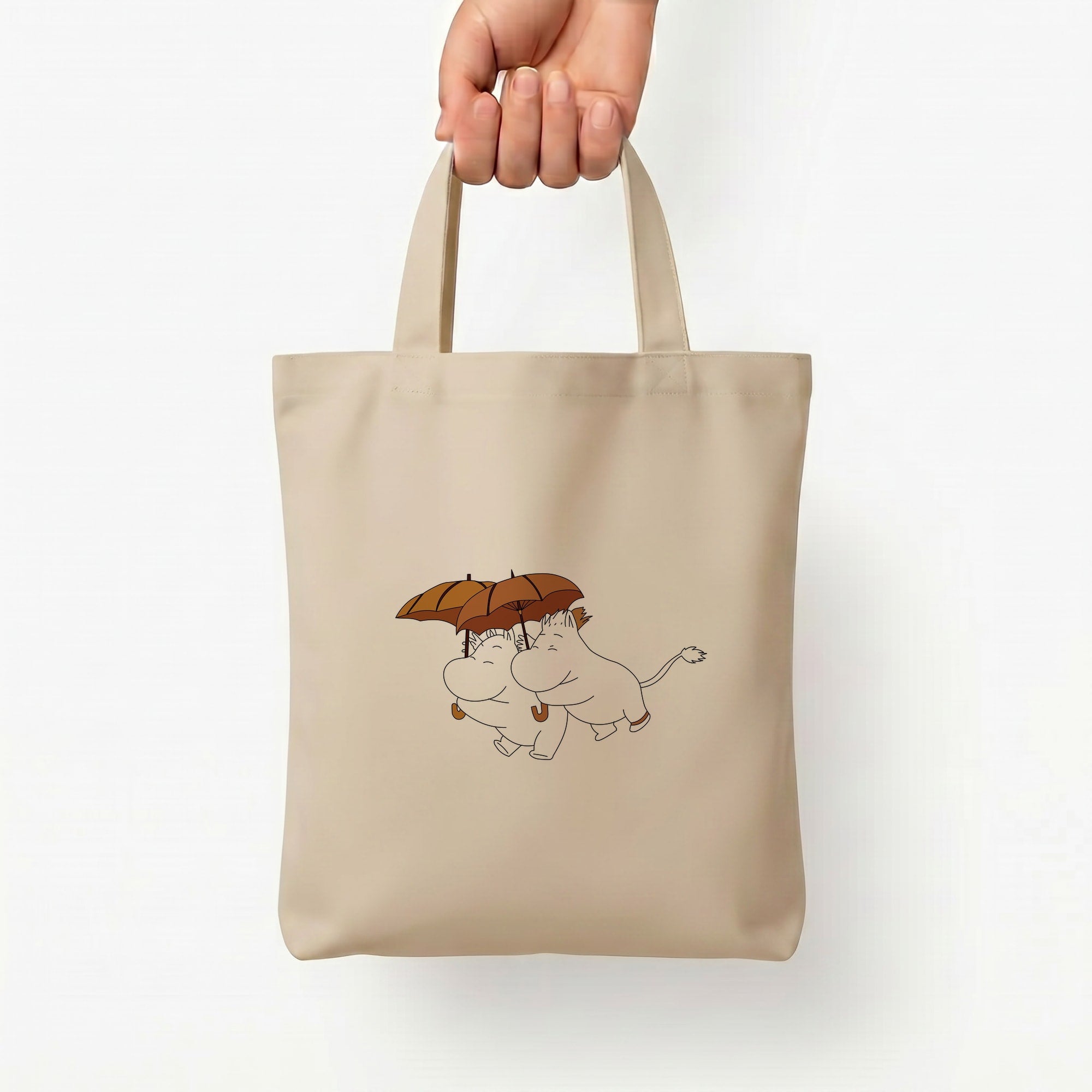 Moom Umbrellas Tote Bag — Natural / Small