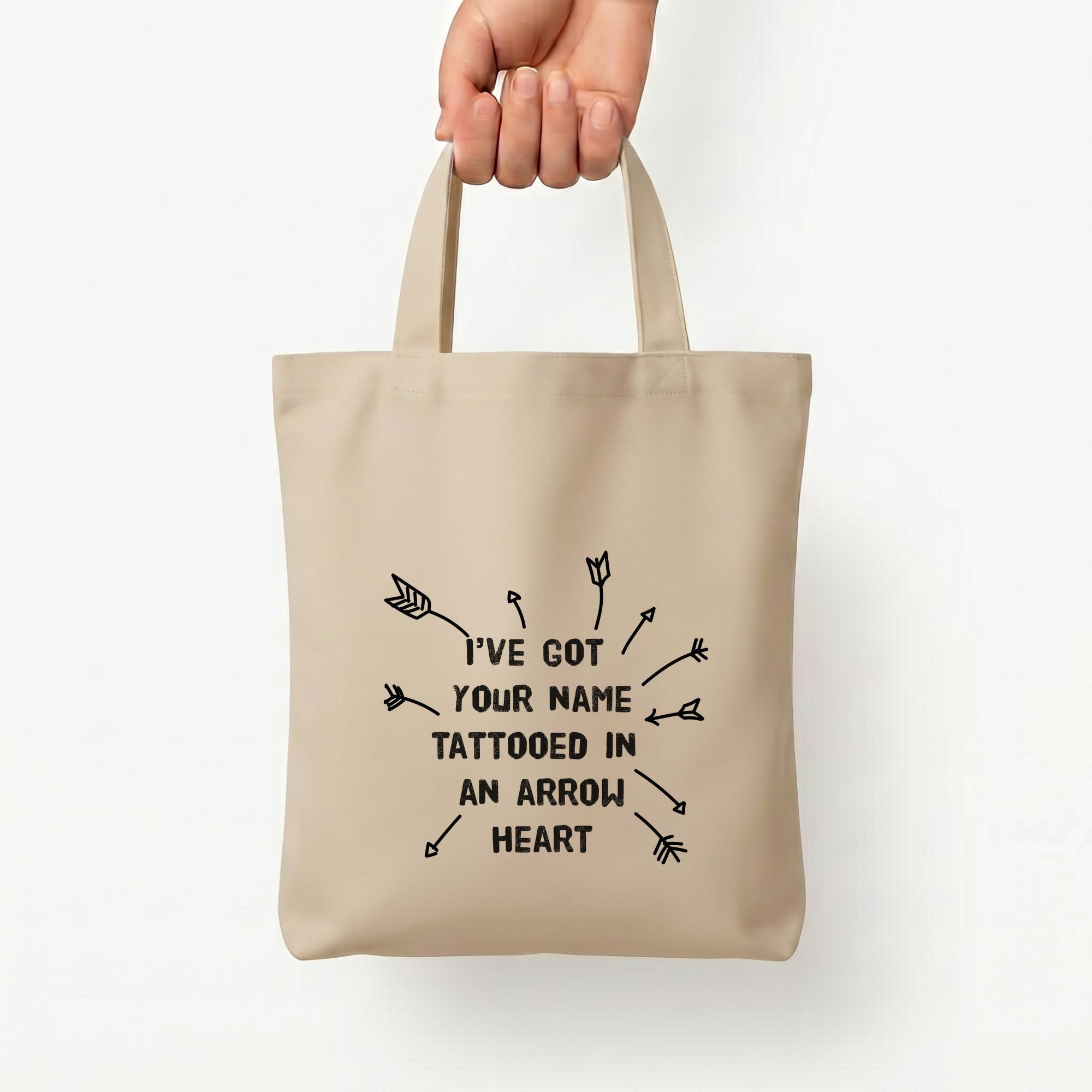 She Looks So Perfect Tote Bag — Natural / Small