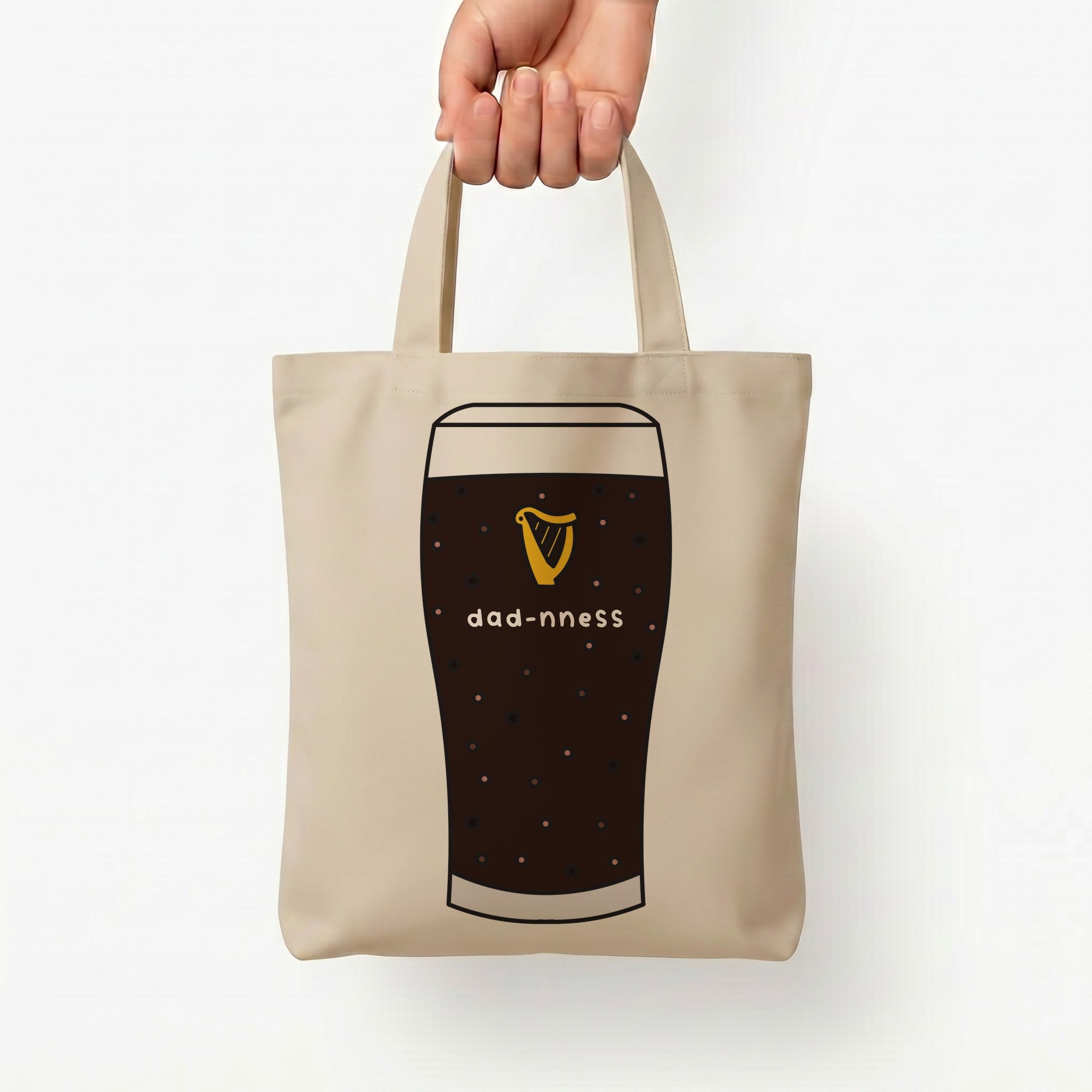Dad-nness Tote Bag — Natural / Small