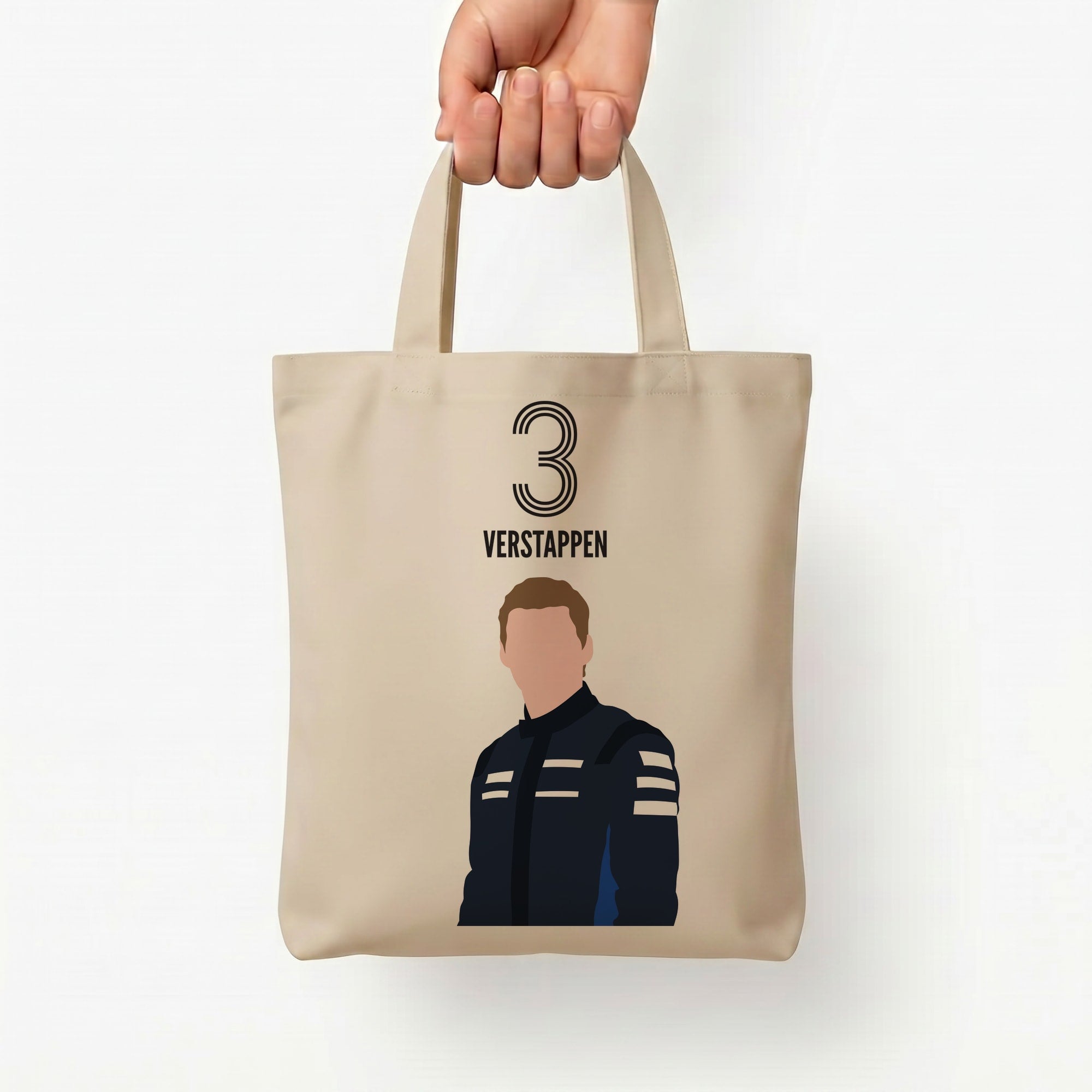Verstappen 2026 Tote Bag — Natural / Small