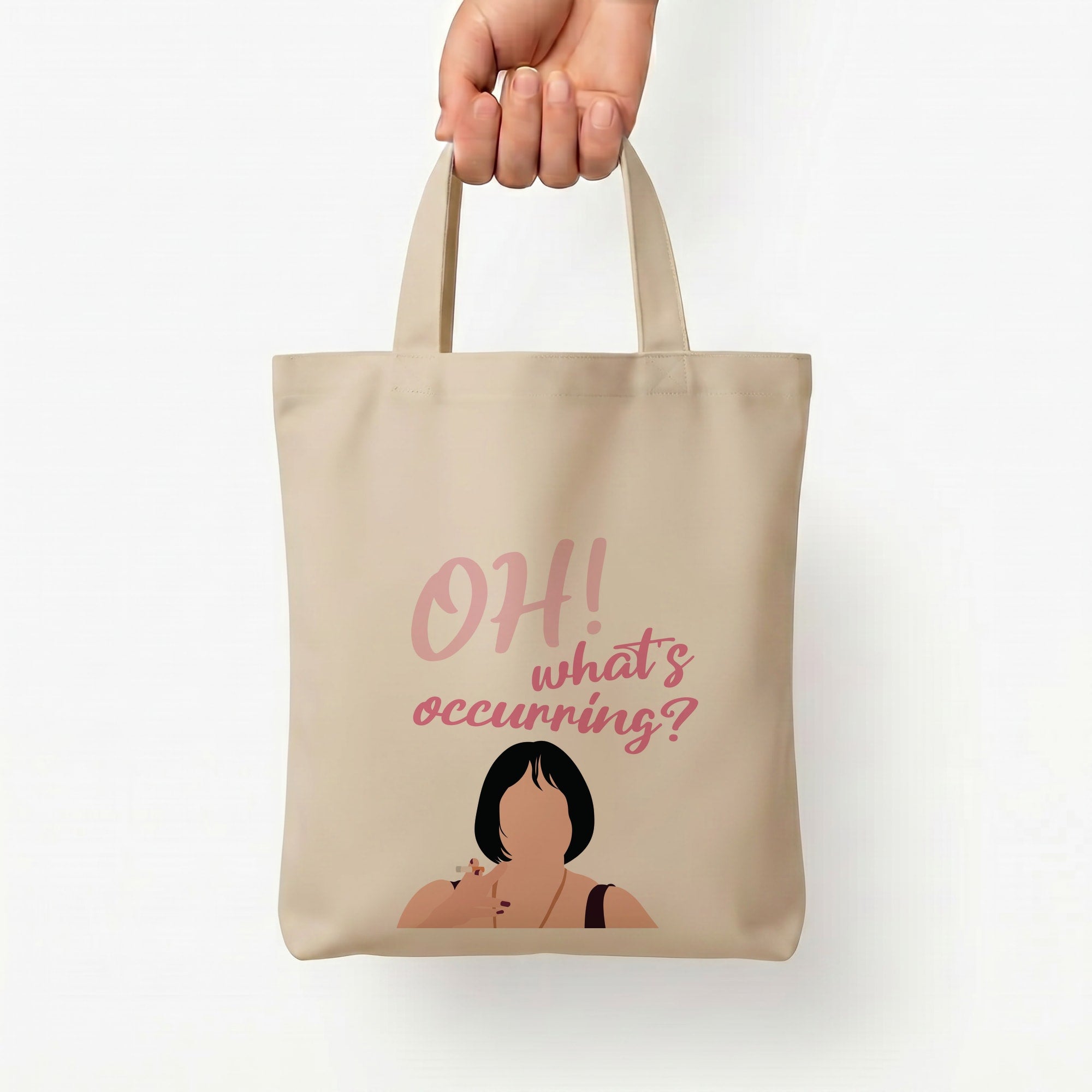 What's Occuring? Tote Bag — Natural / Small