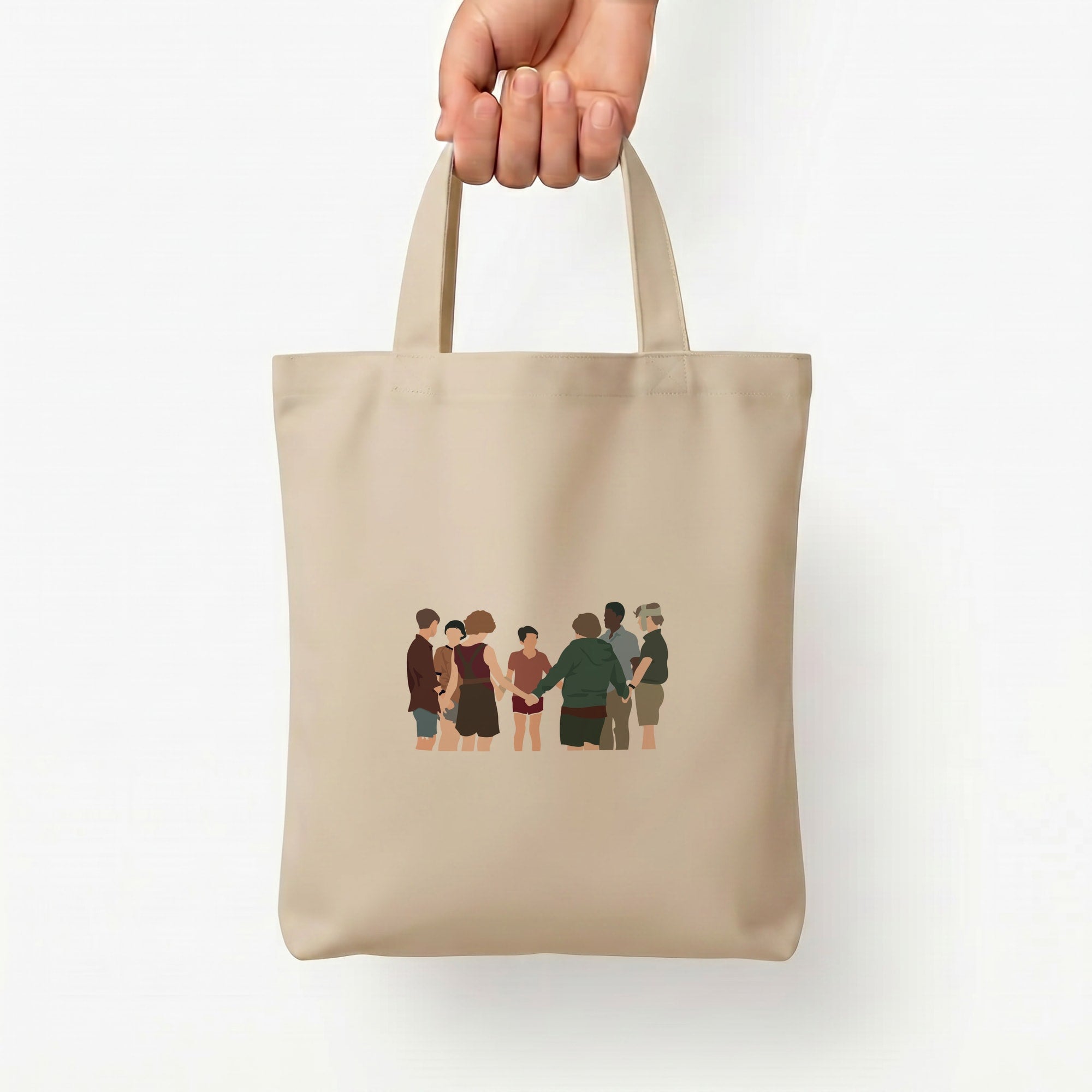 Group - Clown Tote Bag — Natural / Small