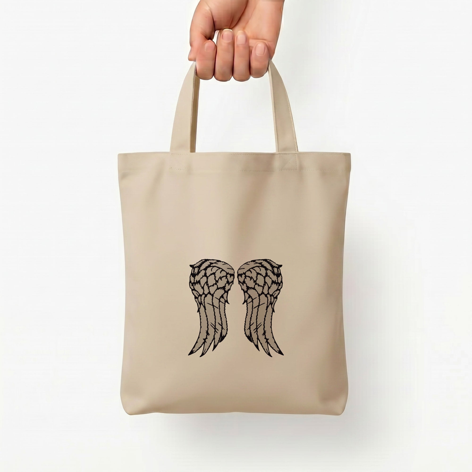 Daryl's Wings - TWD Tote Bag — Natural / Small