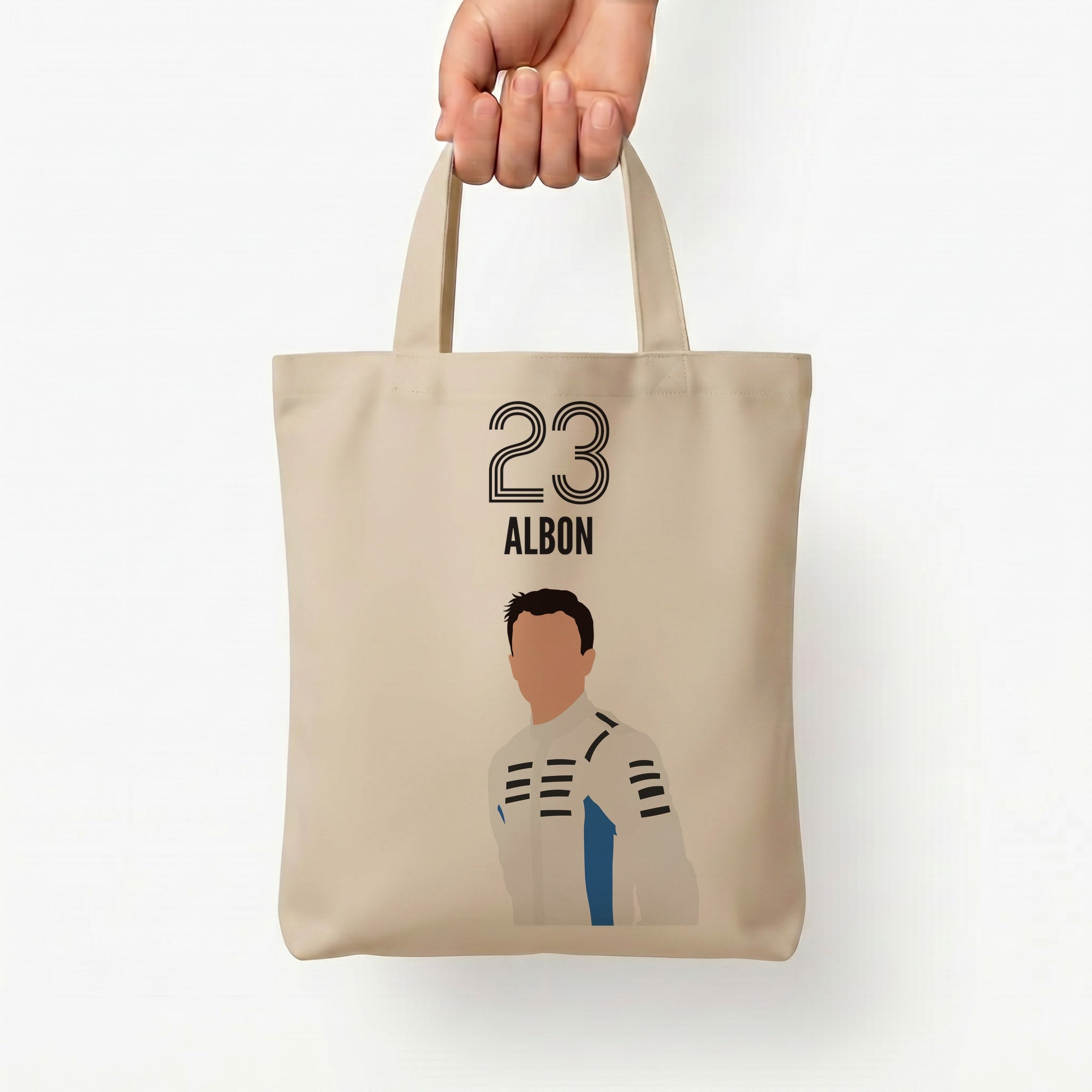 Albon 2026 Tote Bag — Natural / Small