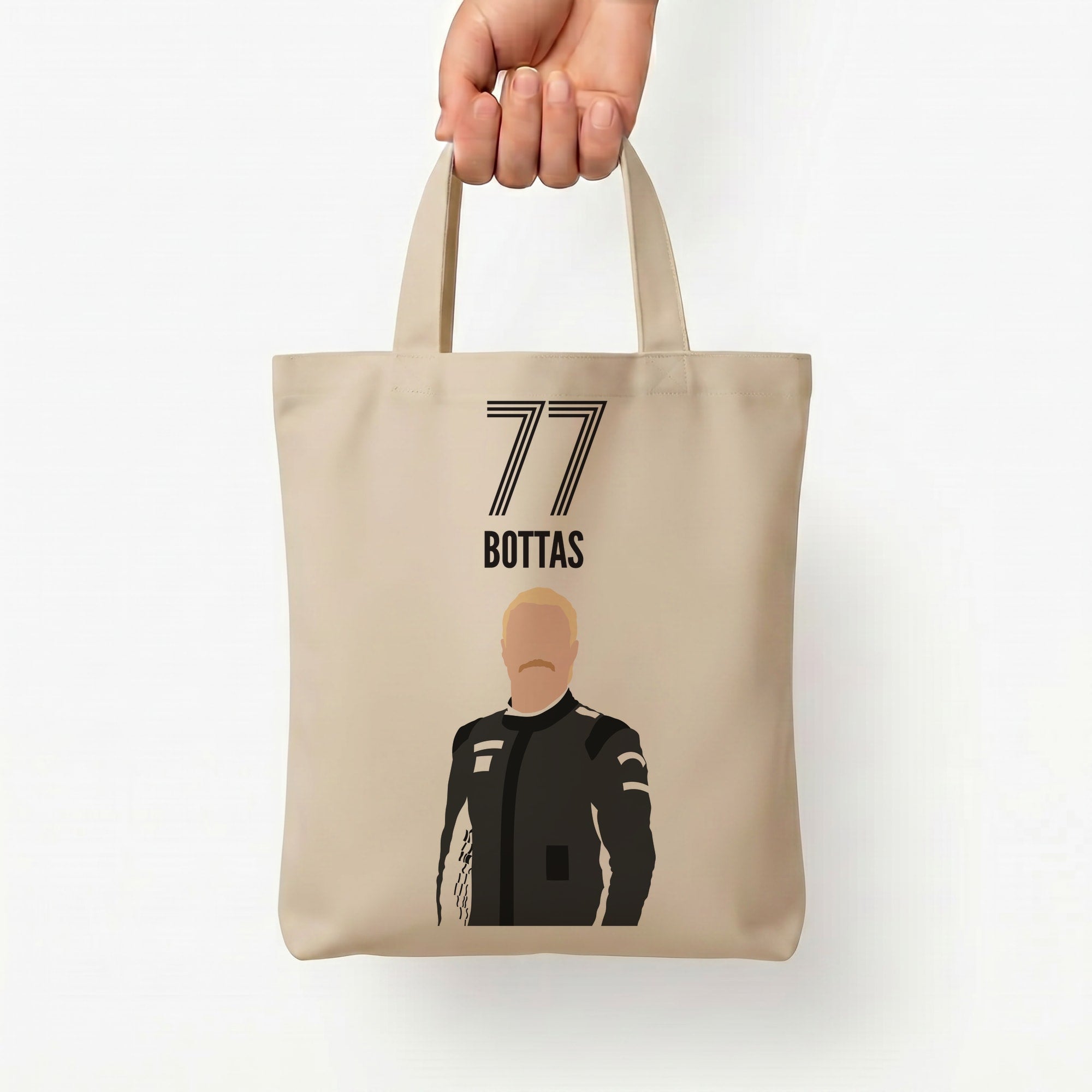 Bottas 2026 Tote Bag — Natural / Small