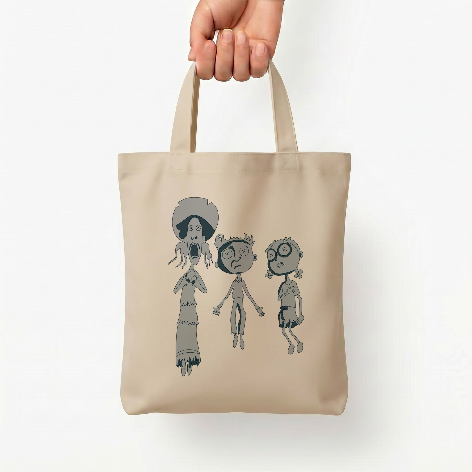 Cor Outline Tote Bag — Natural / Small