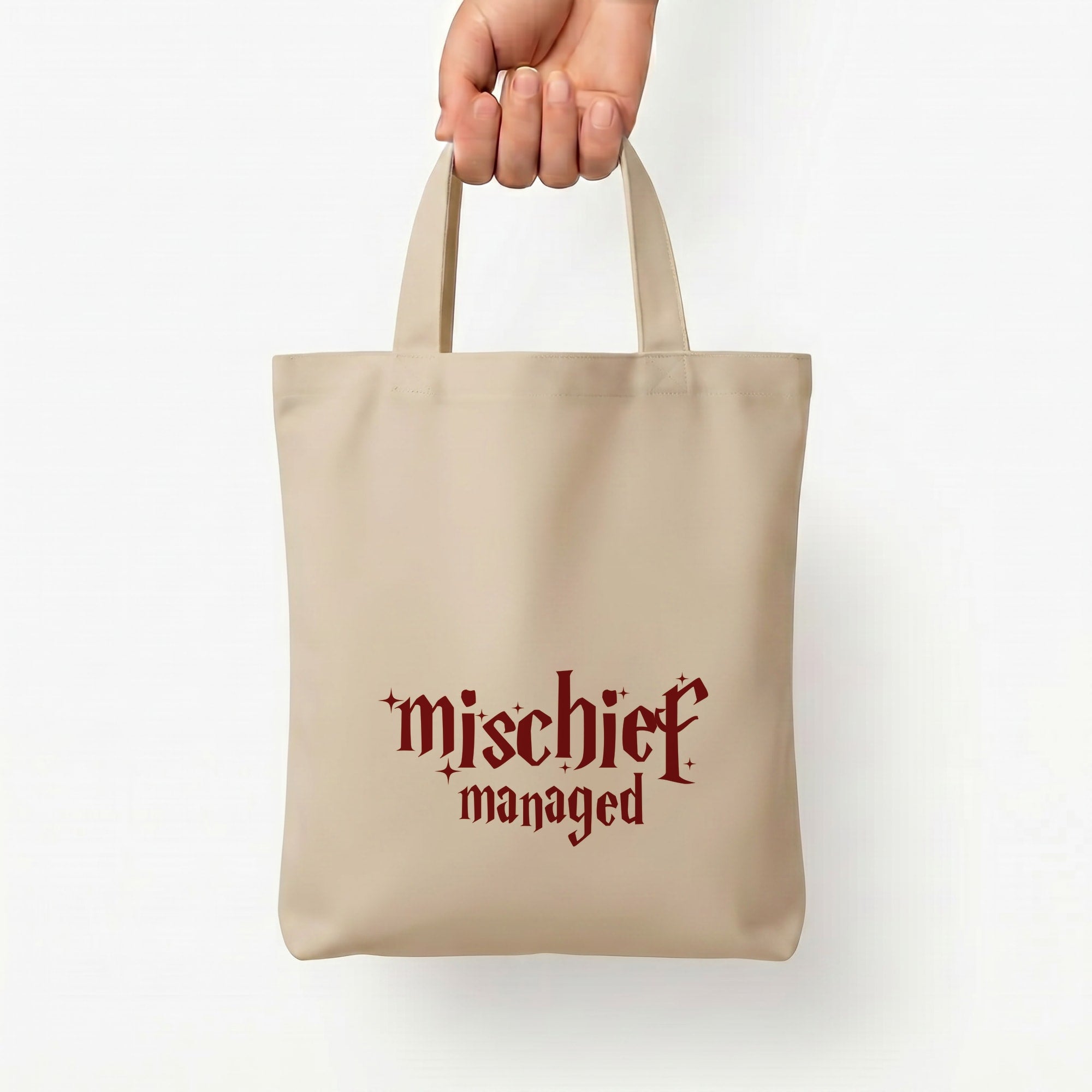 Mischief Tote Bag — Natural / Small