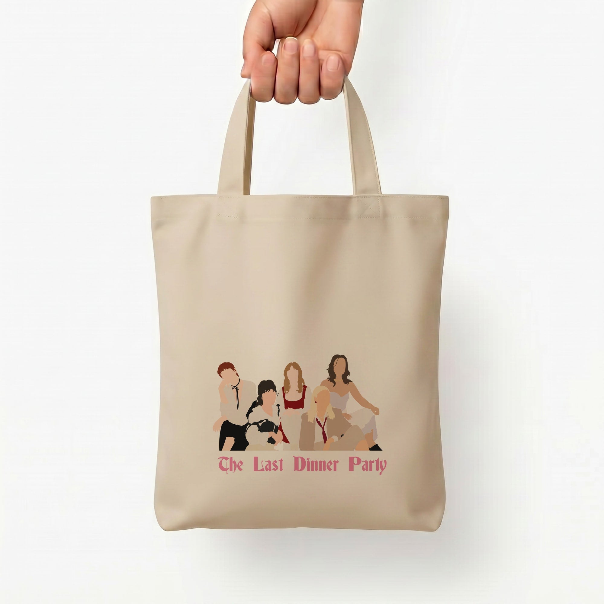 The Last Dinner Party - Festival Tote Bag — Natural / Small