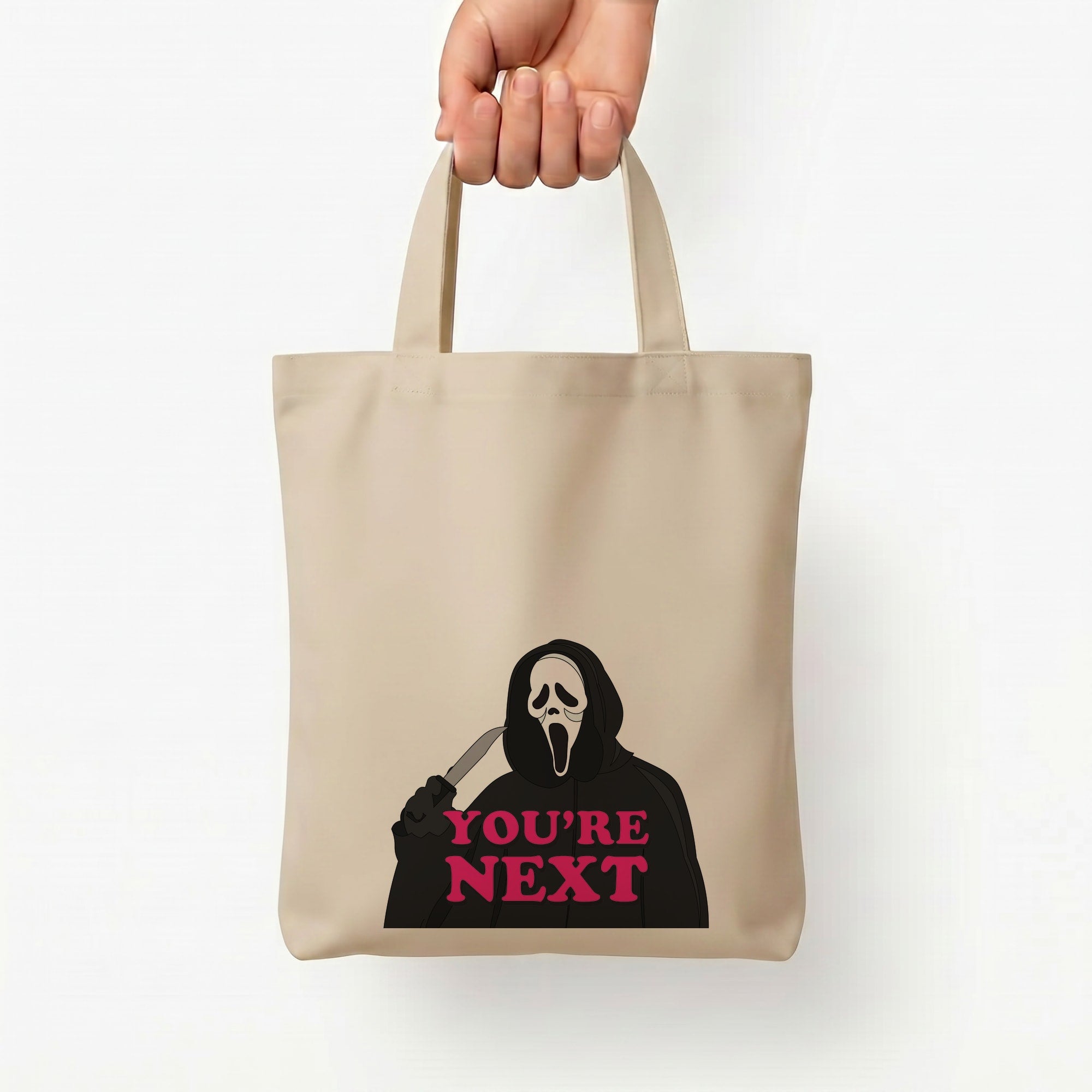 You're Next Tote Bag — Natural / Small