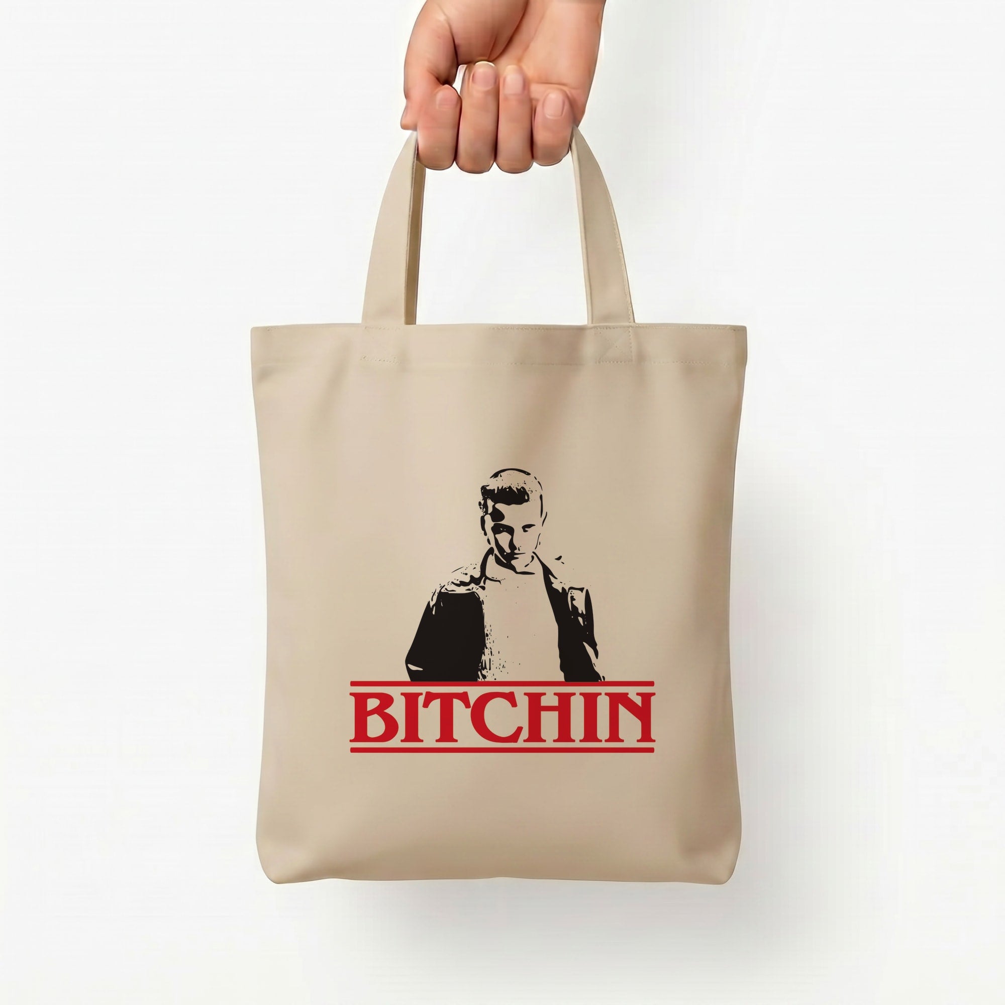 Eleven Bitchin' Tote Bag — Natural / Small