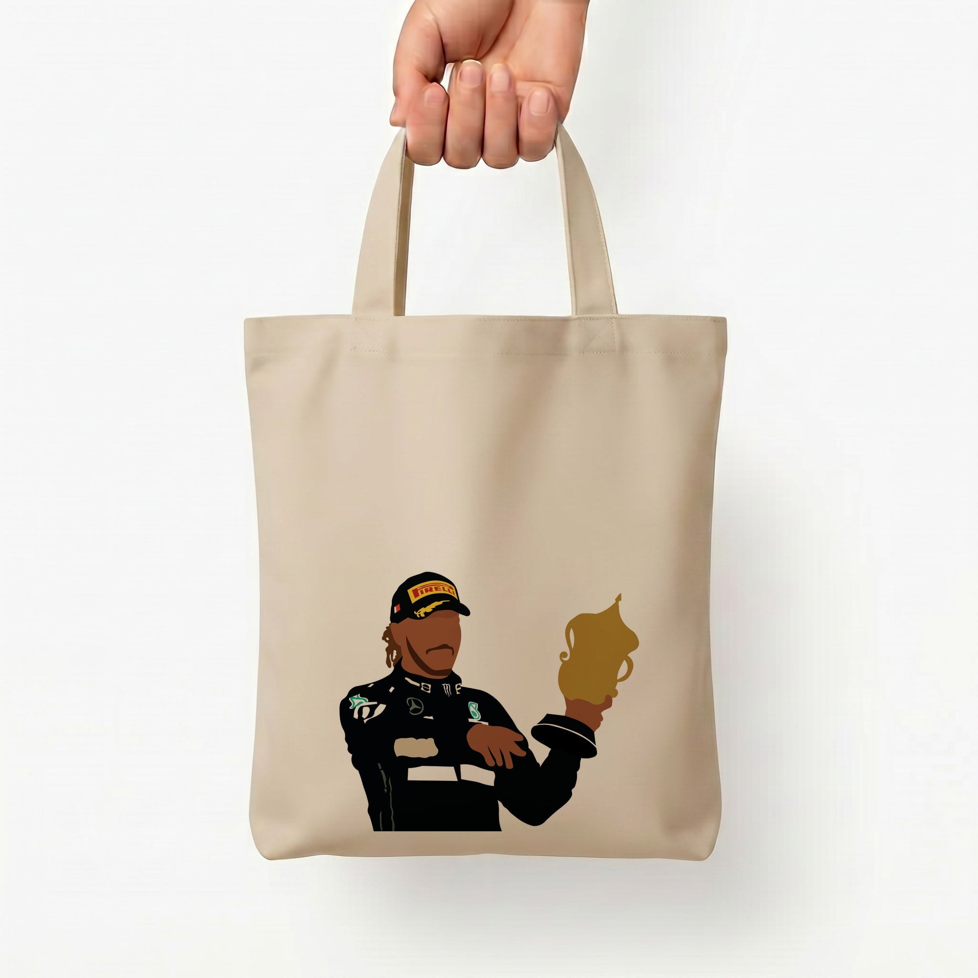 Hamilton - F1 Tote Bag — Natural / Small
