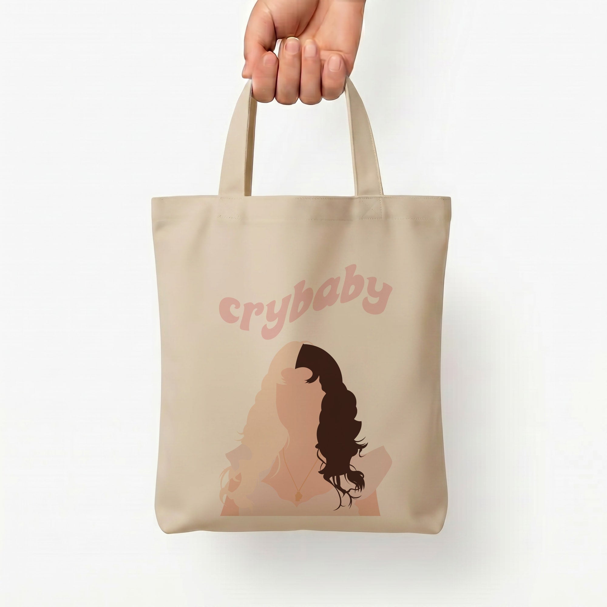 Crybaby Tote Bag — Natural / Small
