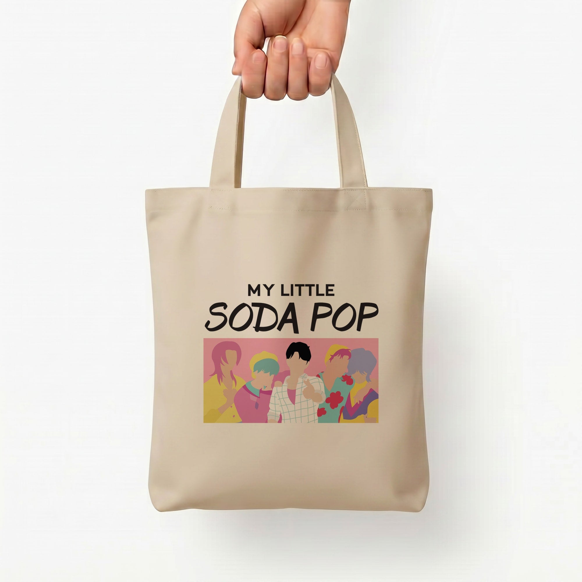 My Little Soda Tote Bag — Natural / Small