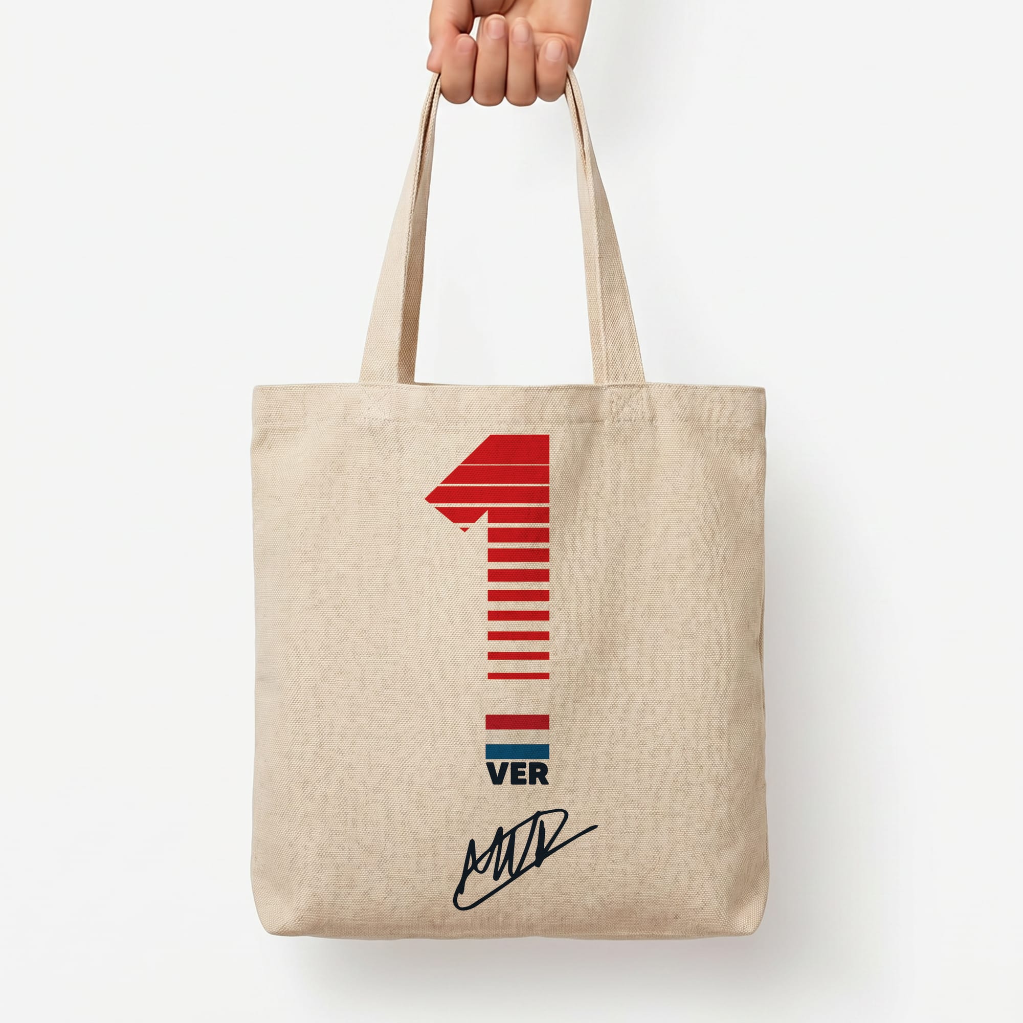 Verstappen - F1 Tote Bag — Natural / Large