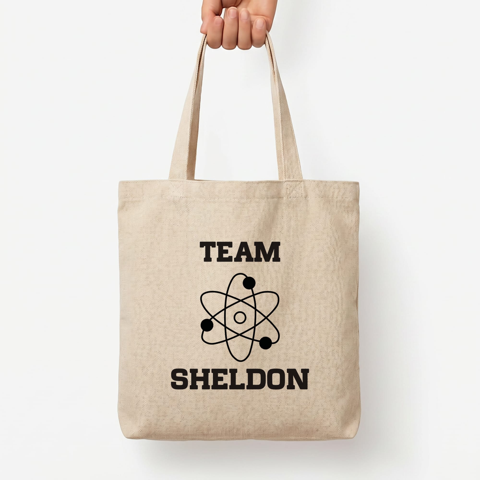 Team Sheldon - Sheldon Tote Bag — Natural / Large