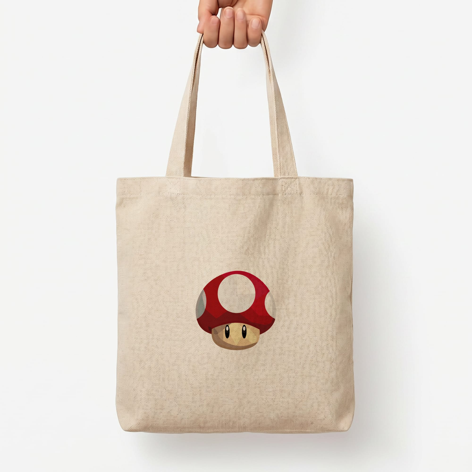 Toad - Mario Tote Bag — Natural / Large