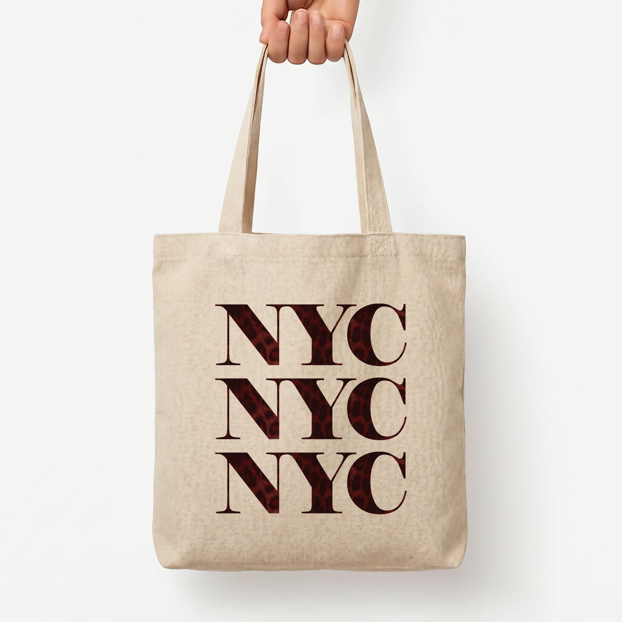Fifth Avenue Tote Bag — Natural / Large