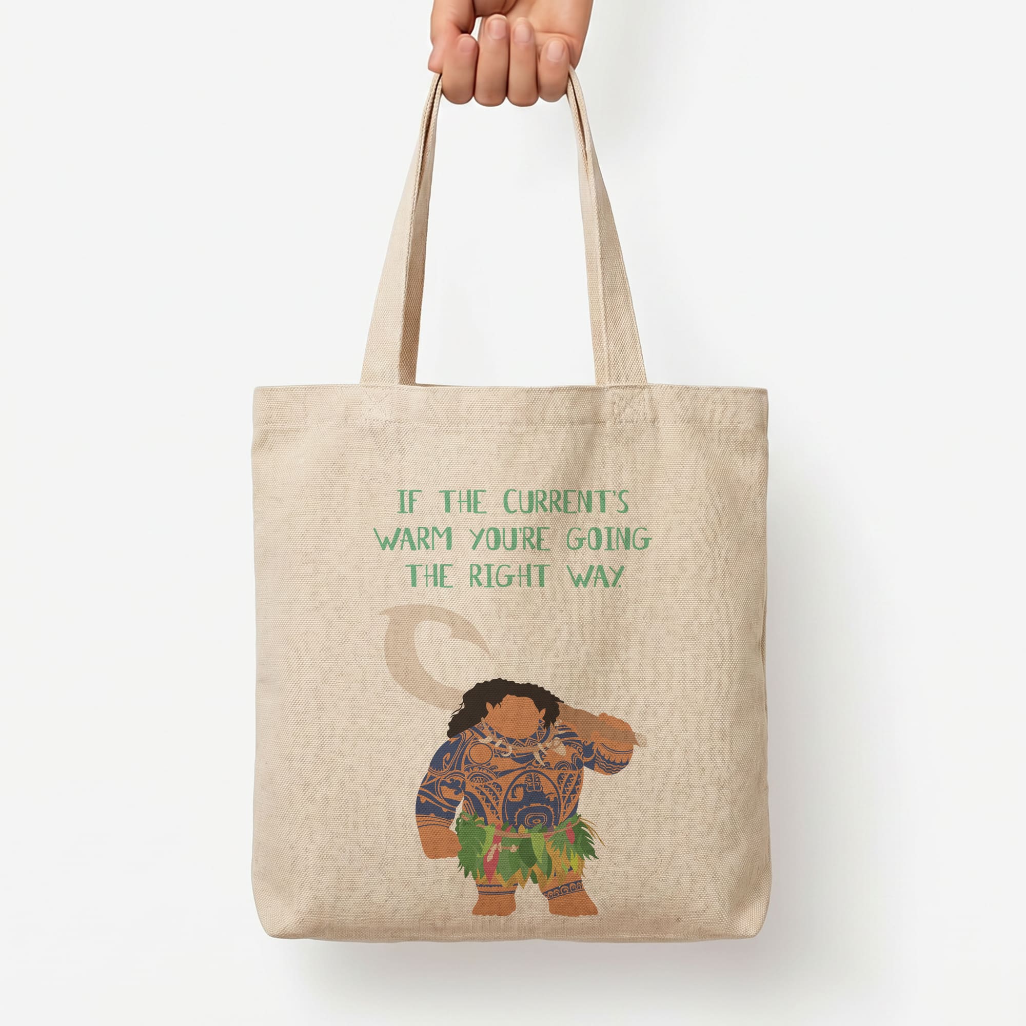 If The Current's Warm Tote Bag — Natural / Large