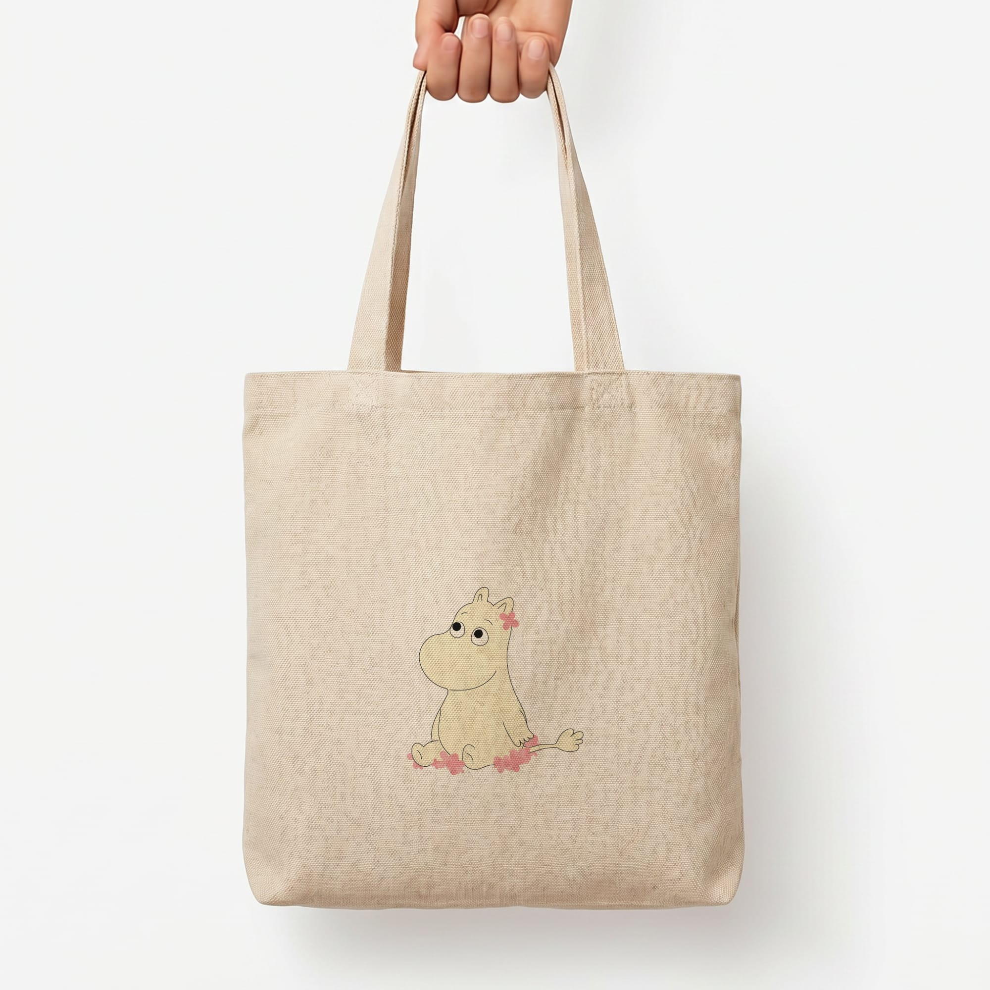Troll Tote Bag — Natural / Large