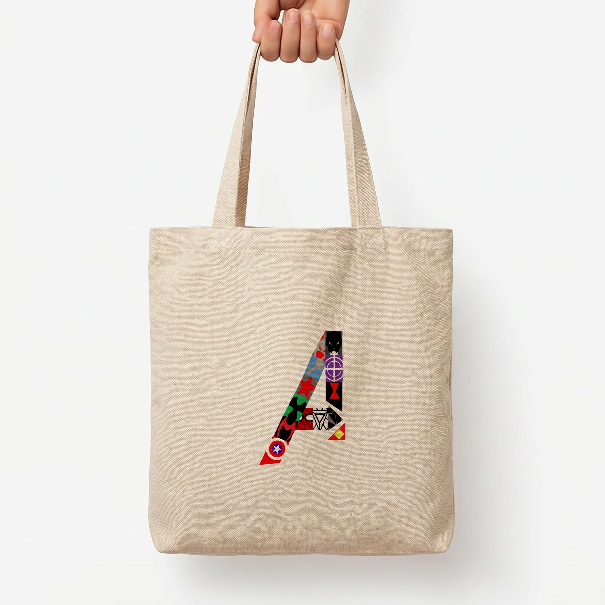 Avengers Logo - Marvel Tote Bag — Natural / Large