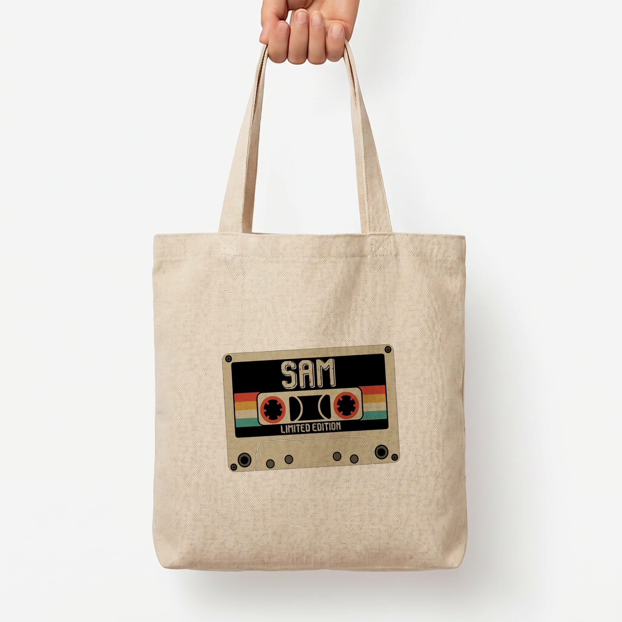 Cassette Tape - Fender Tote Bag — Natural / Large