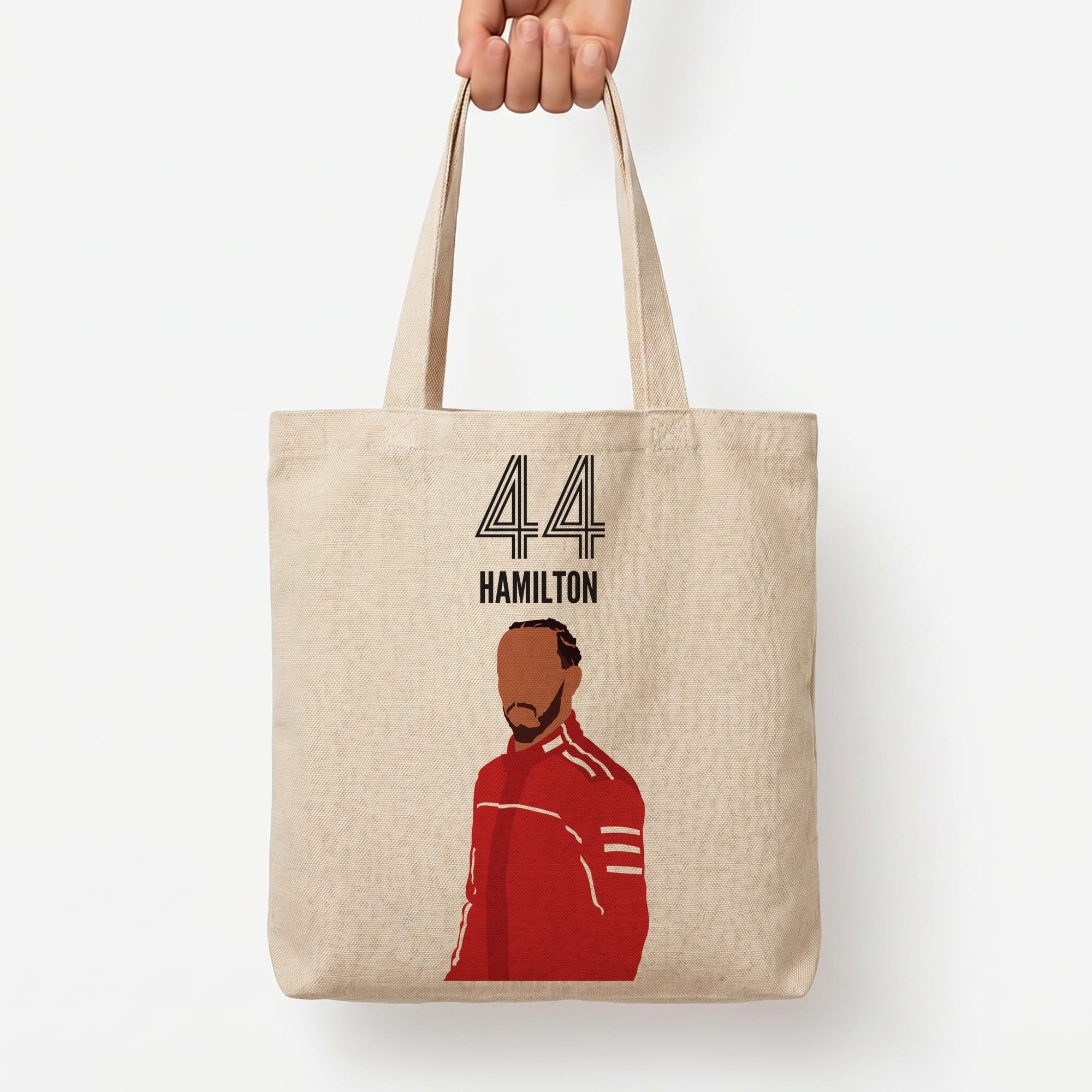 Hamilton 2026 Tote Bag — Natural / Large