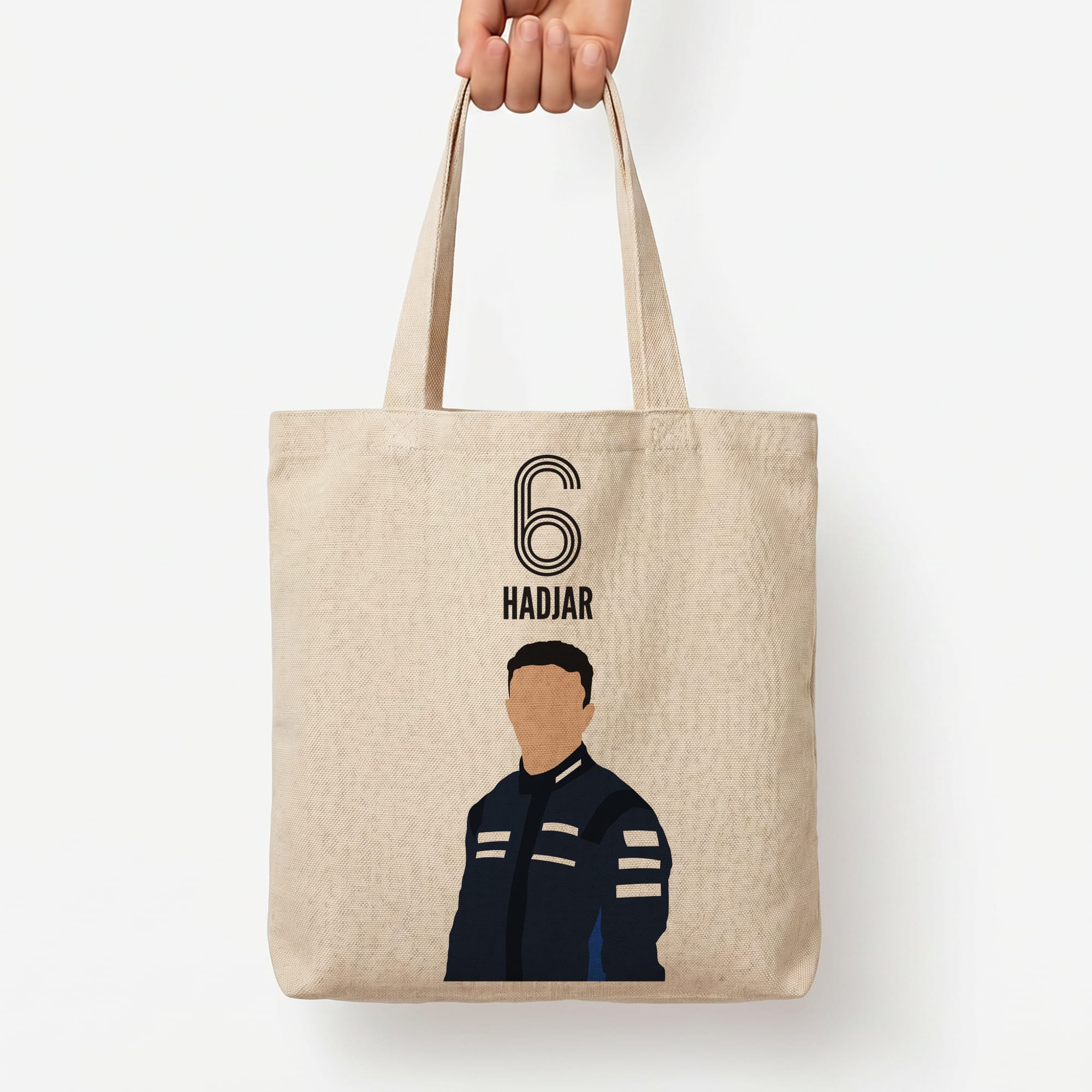 Hadjar 2026 Tote Bag — Natural / Large