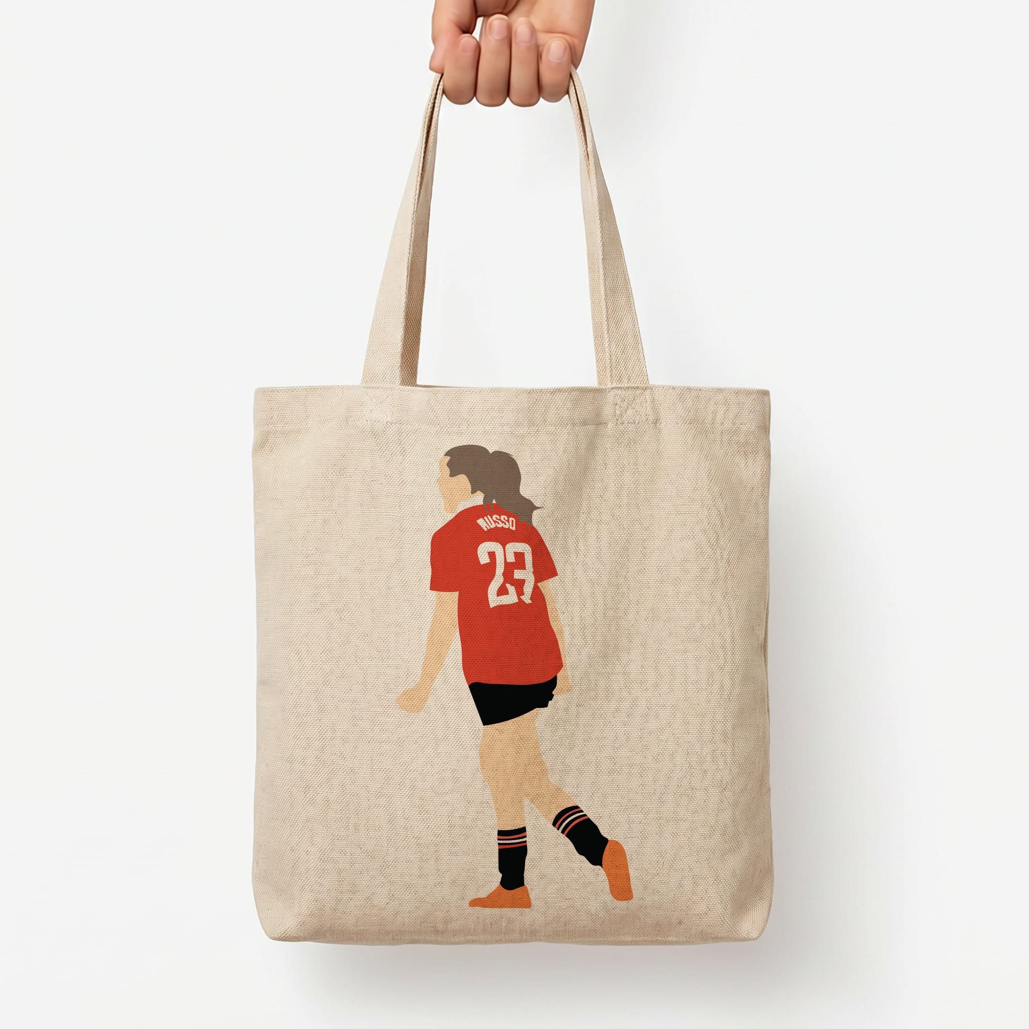 Russo - Womens World Cup Tote Bag — Natural / Large