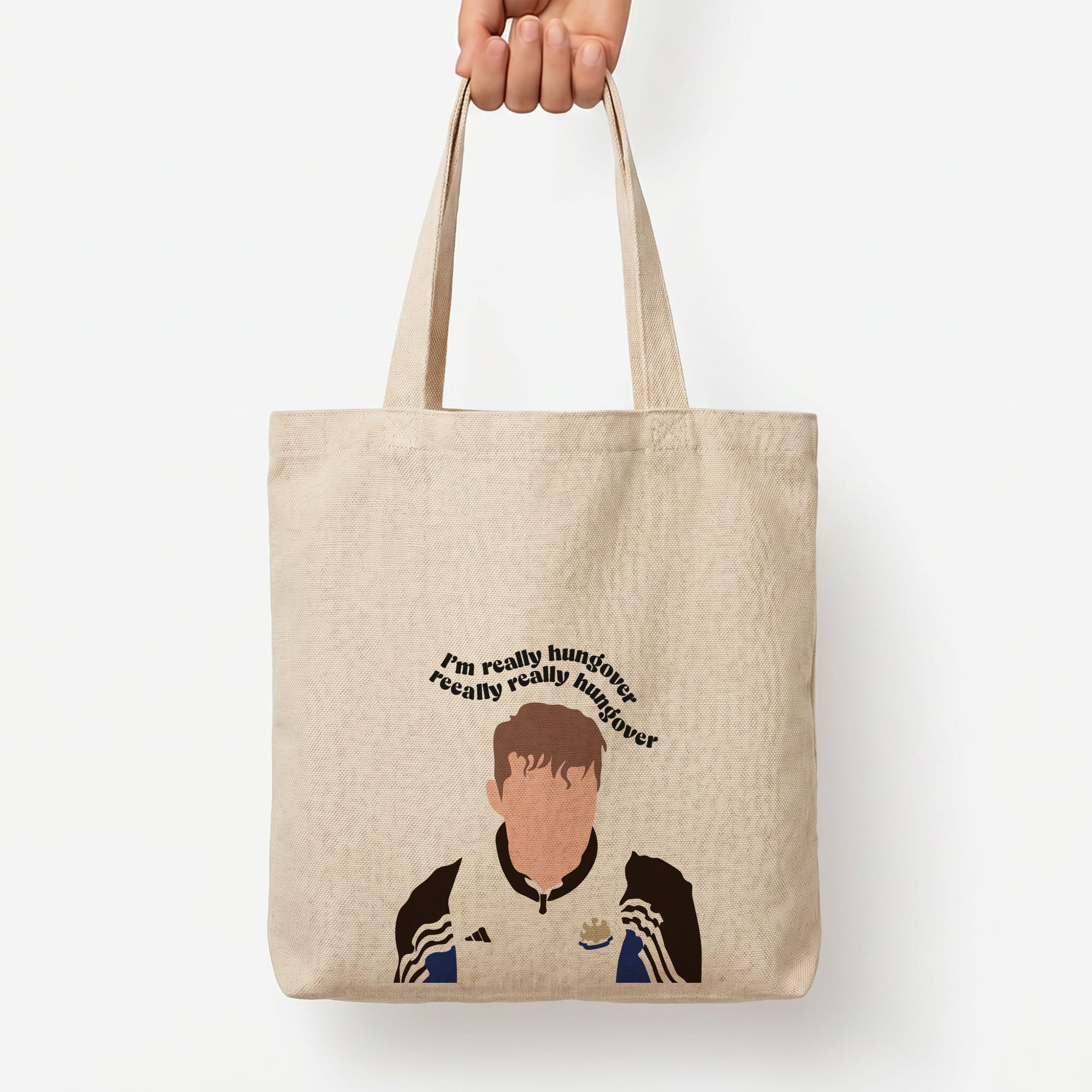 I'm Really Hungover - Fender Tote Bag — Natural / Large